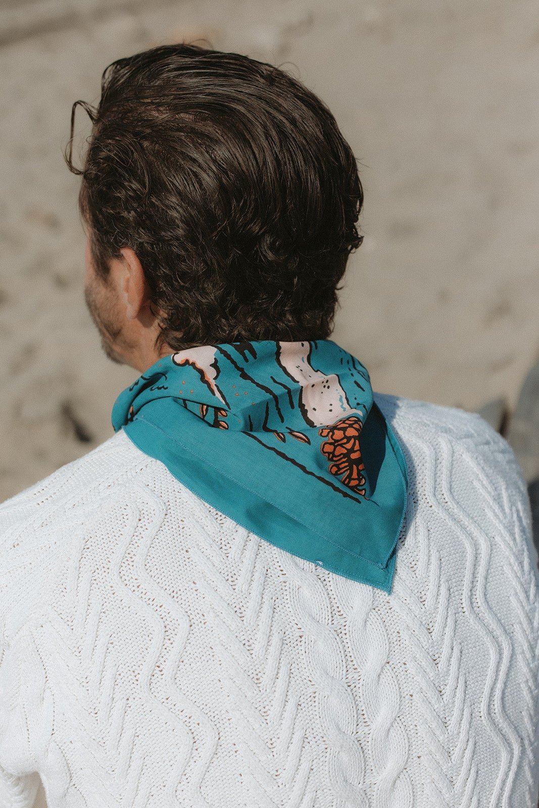 "Volcano And Sea" Bandana - Wander Together Outfitters