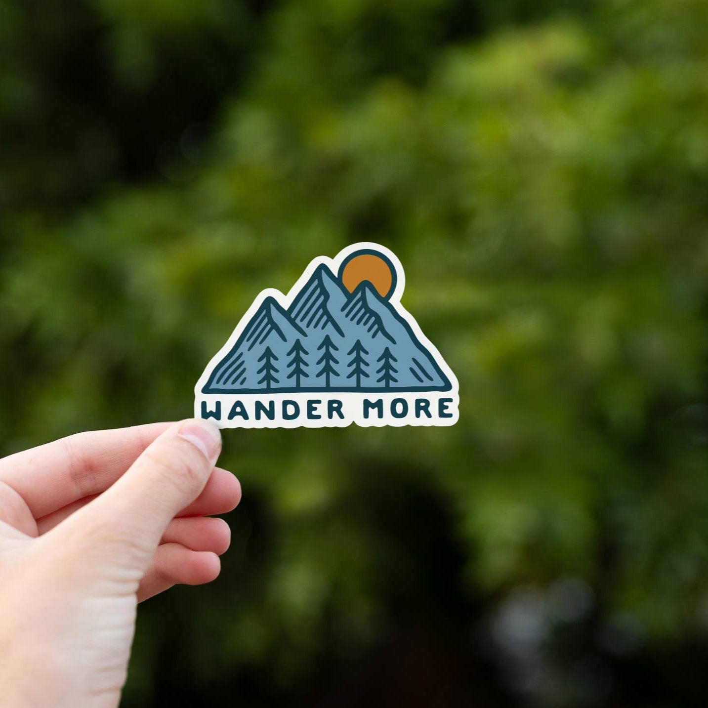 "Wander More" Vinyl Sticker - Wander Together Outfitters