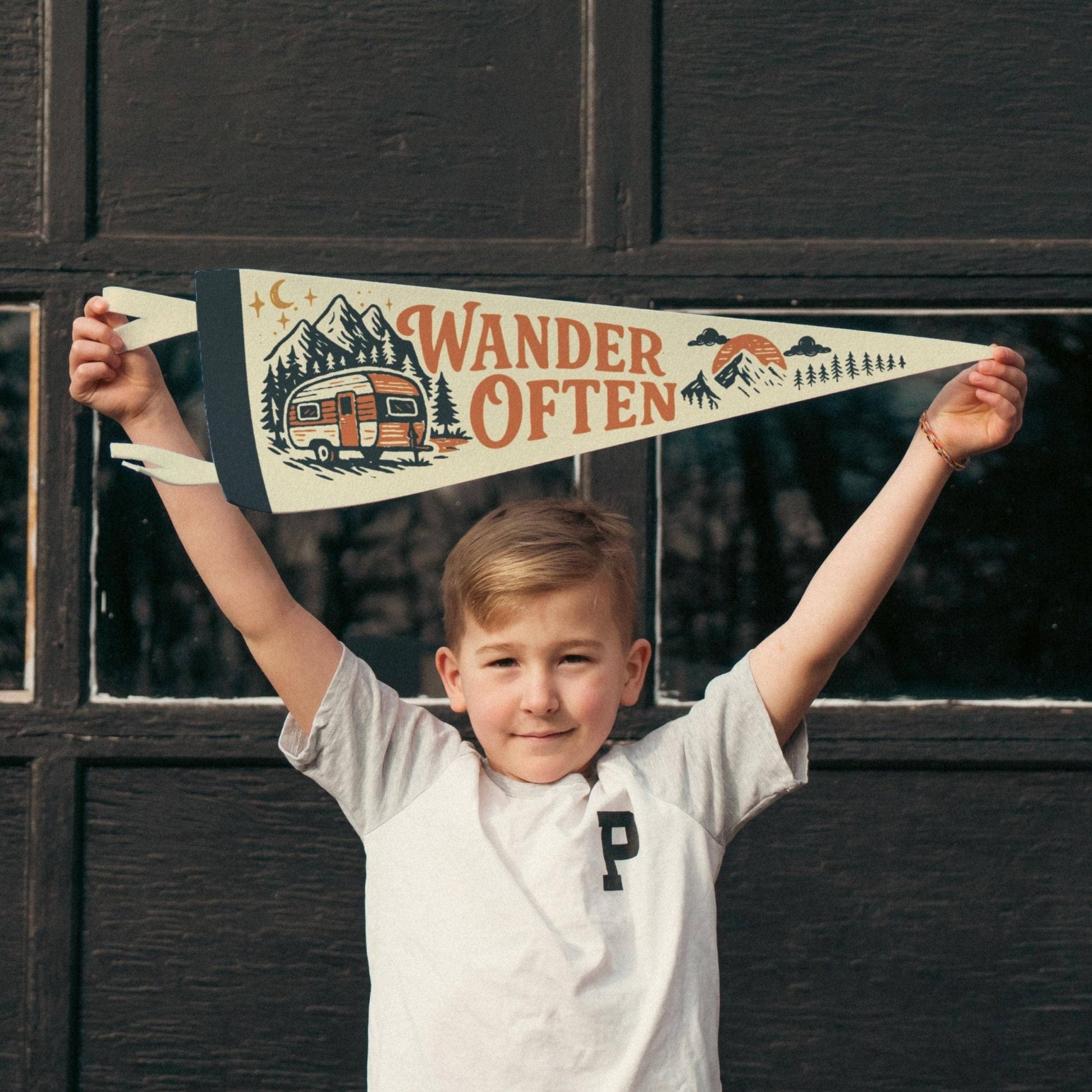 "Wander Often" Felt Mini Pennant - Wander Together Outfitters