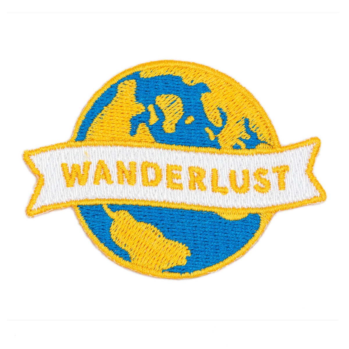 "Wanderlust" Embroidered Iron - On Patch - Wander Together Outfitters