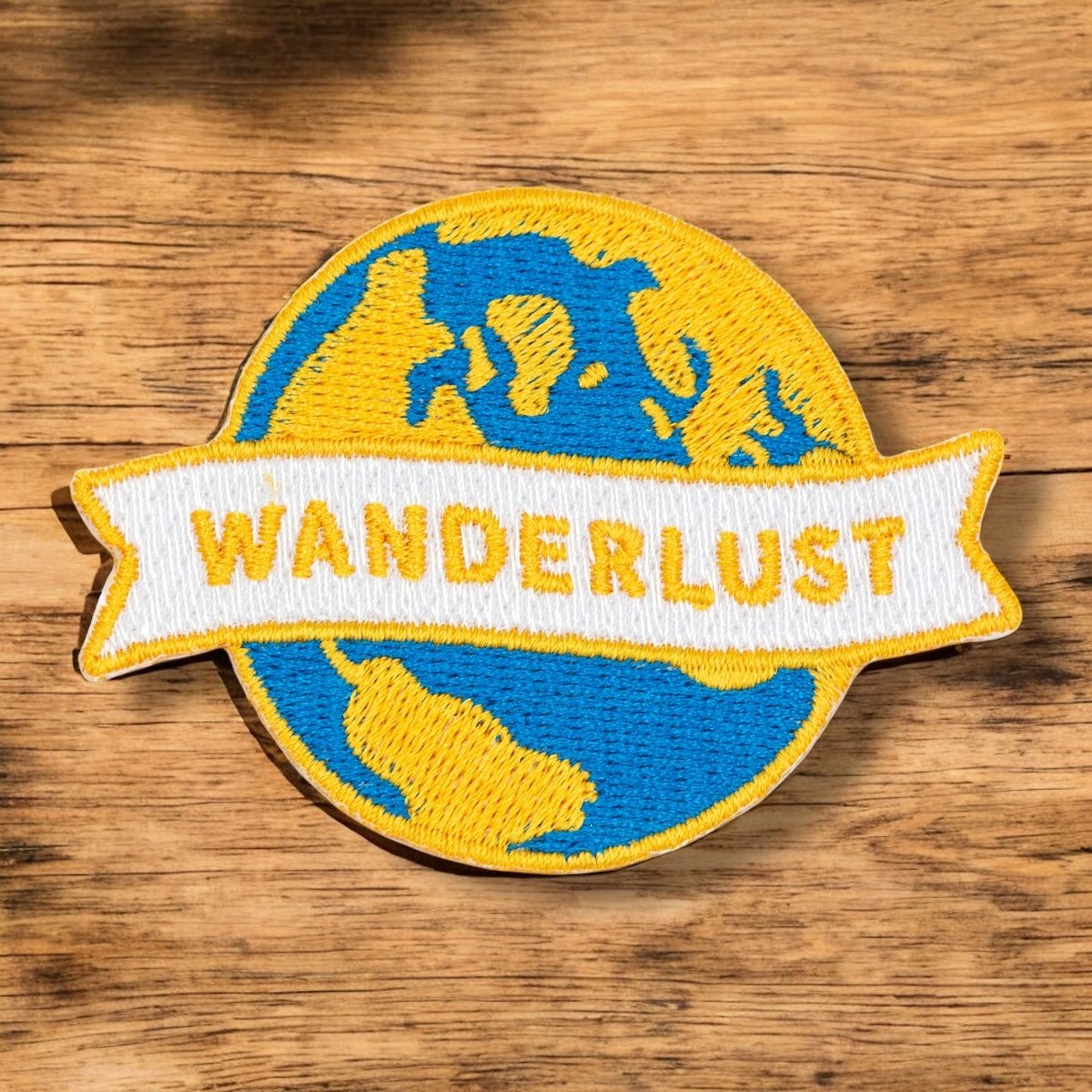 "Wanderlust" Embroidered Iron - On Patch - Wander Together Outfitters