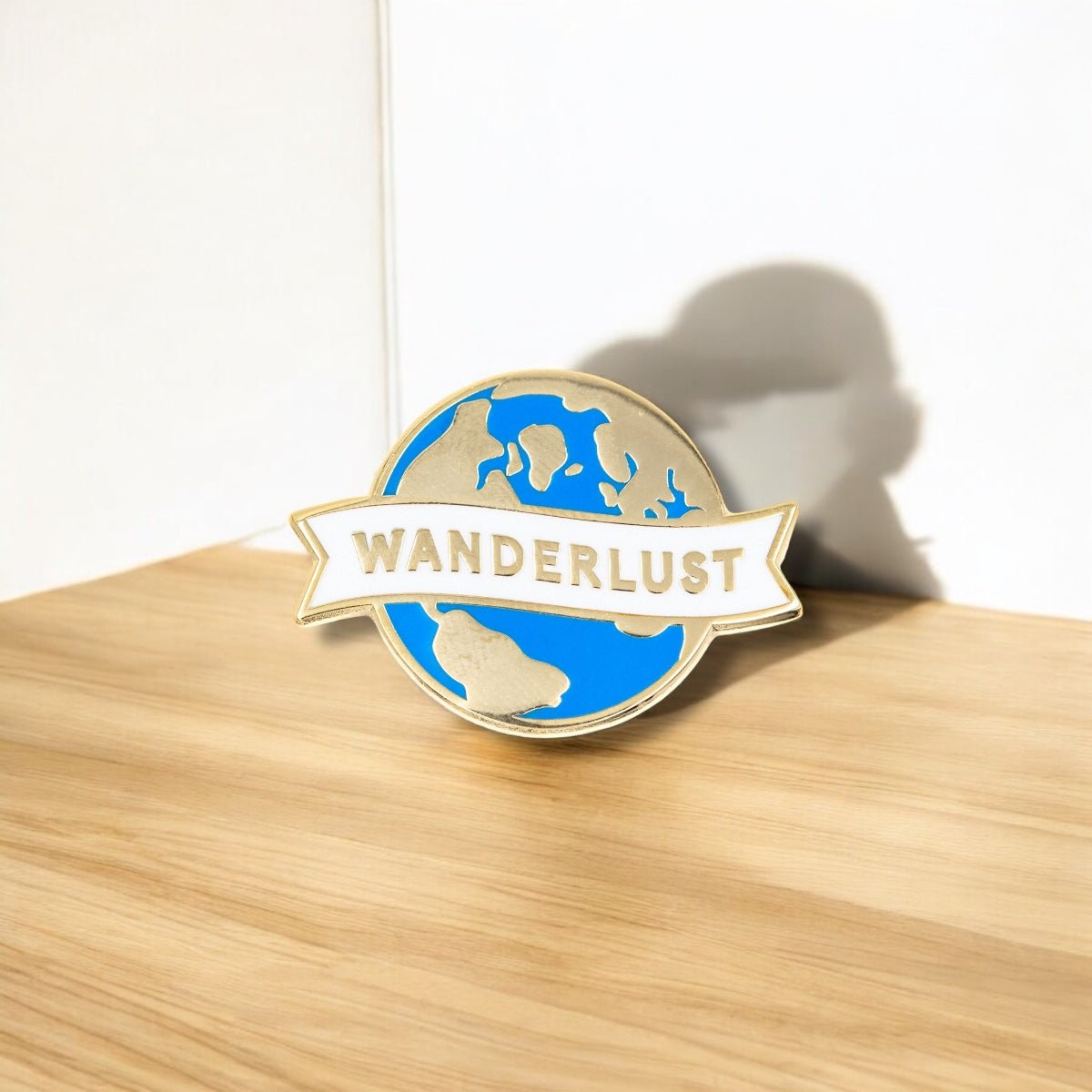 "Wanderlust" Enamel Pin - Wander Together Outfitters