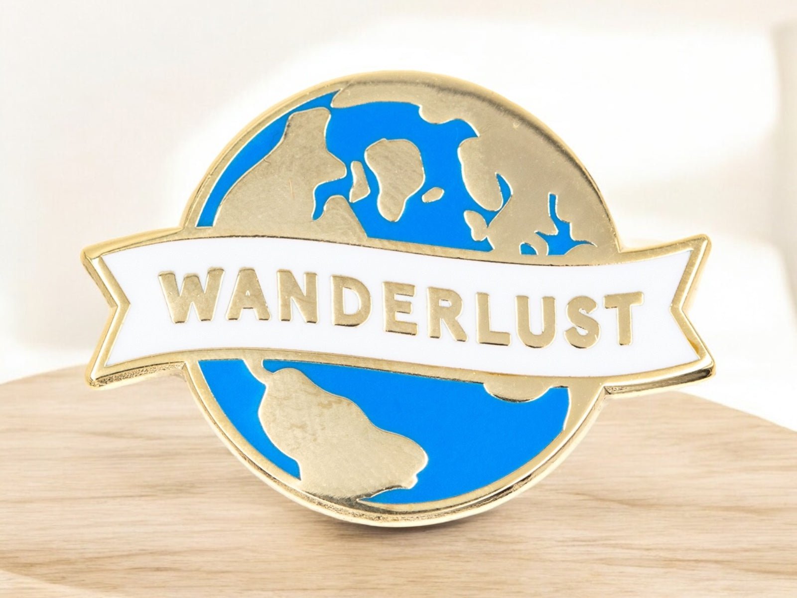 "Wanderlust" Enamel Pin - Wander Together Outfitters