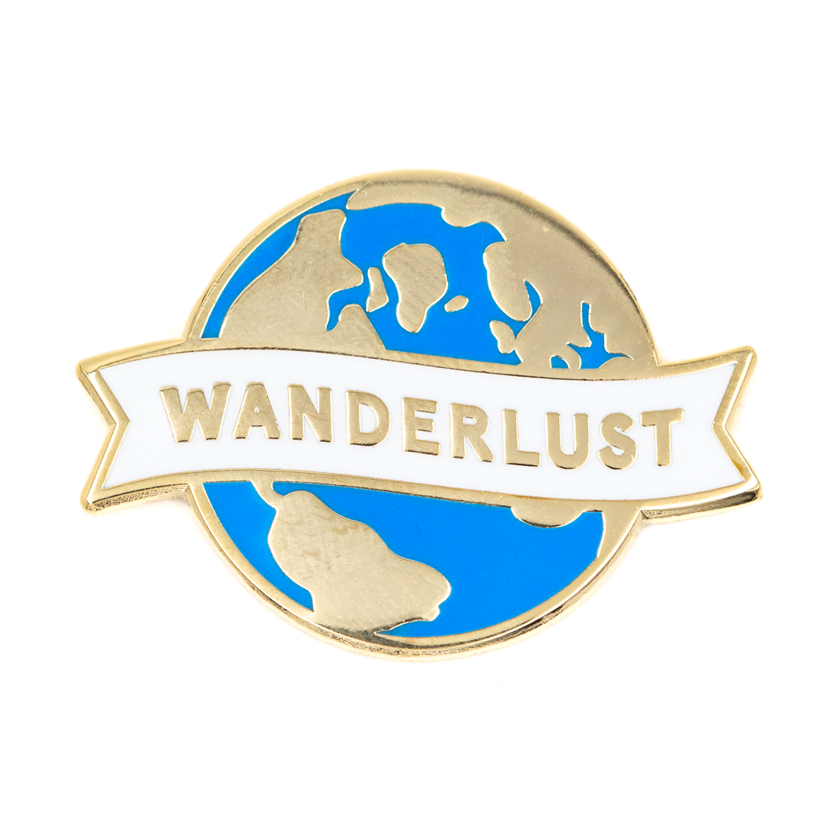 "Wanderlust" Enamel Pin - Wander Together Outfitters