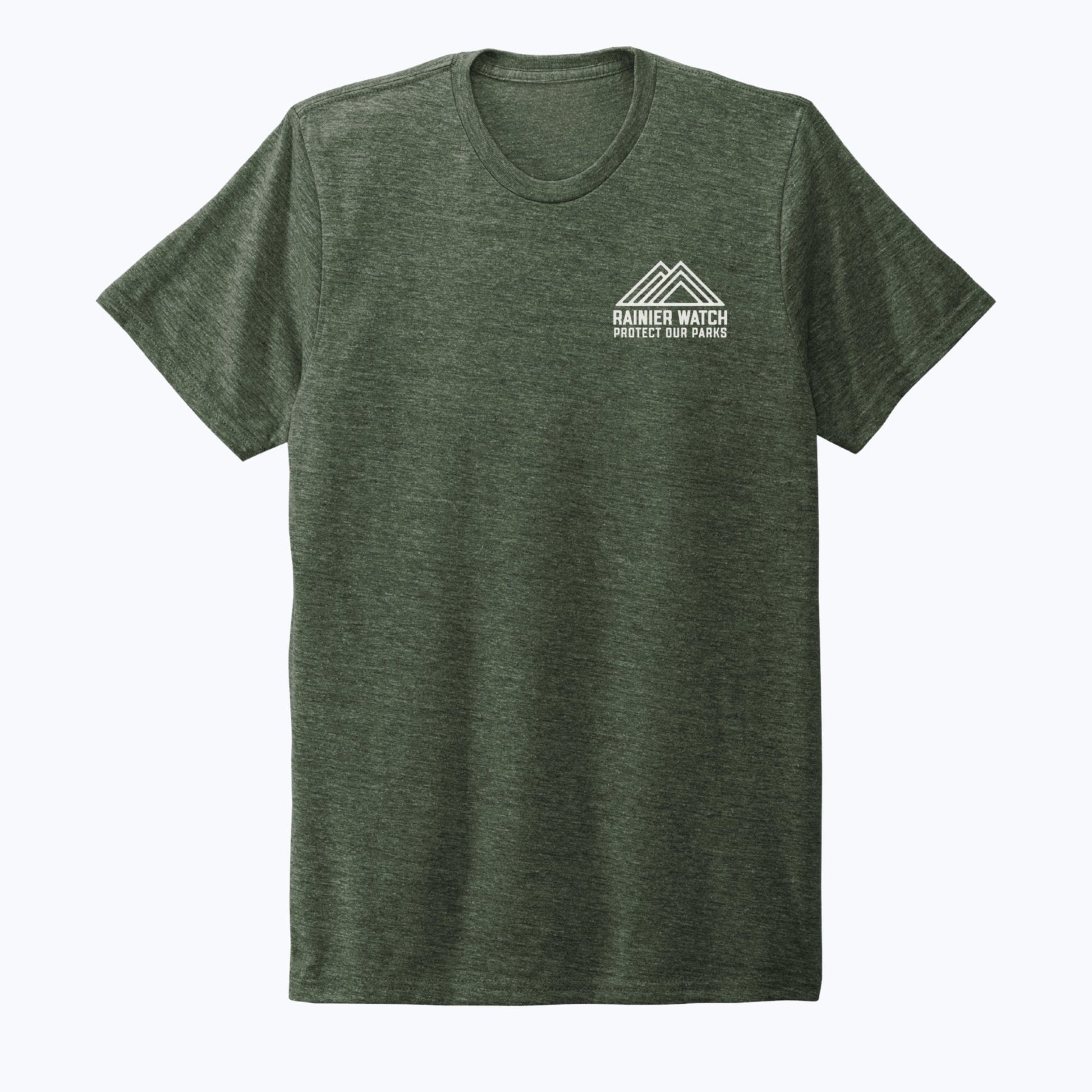Washington National Parks Eco Tee - Earth Green - Wander Together Outfitters