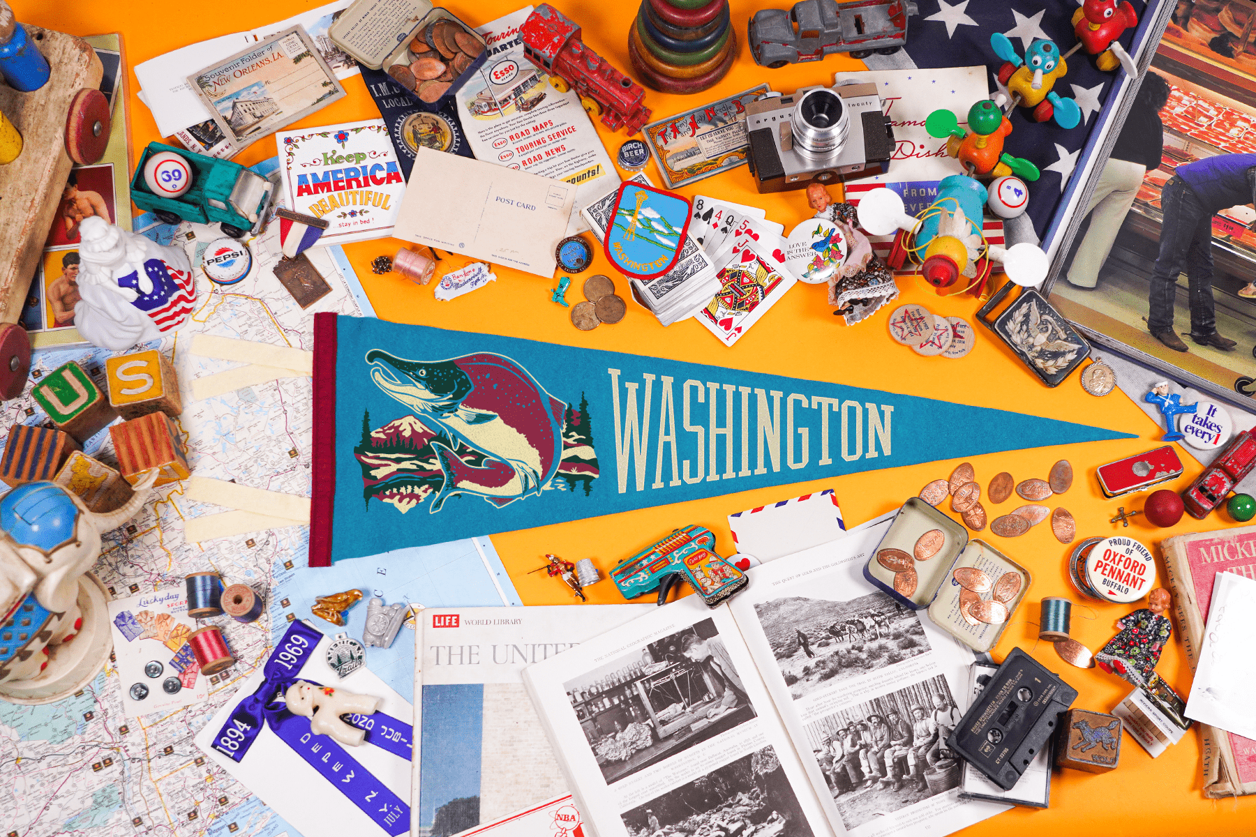 Washington Pennant - Wander Together Outfitters