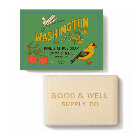 Washington State Bar Soap (Pine and Citrus) - Wander Together Outfitters