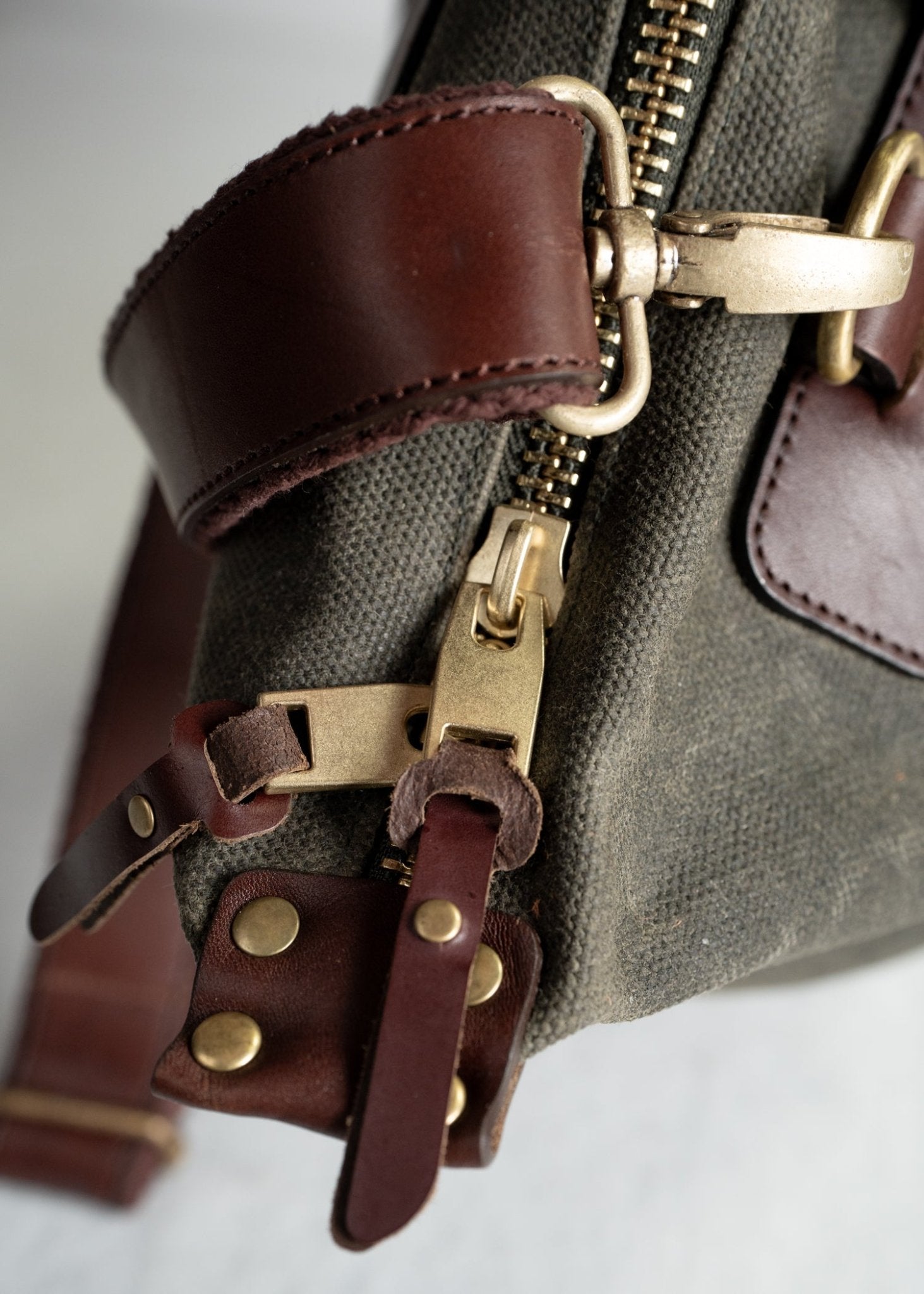 Waxed Canvas Tote Bag - Wander Together Outfitters