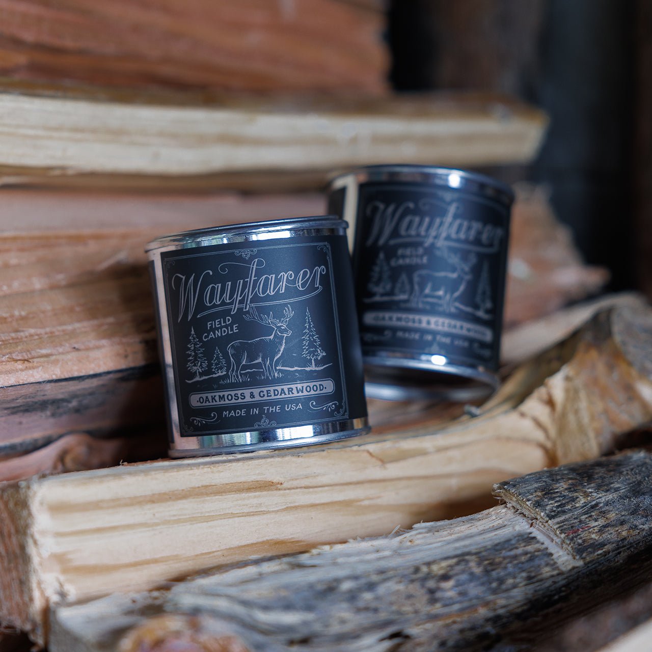 Wayfarer Field Candle (Oakmoss, Cedarwood) - Wander Together Outfitters