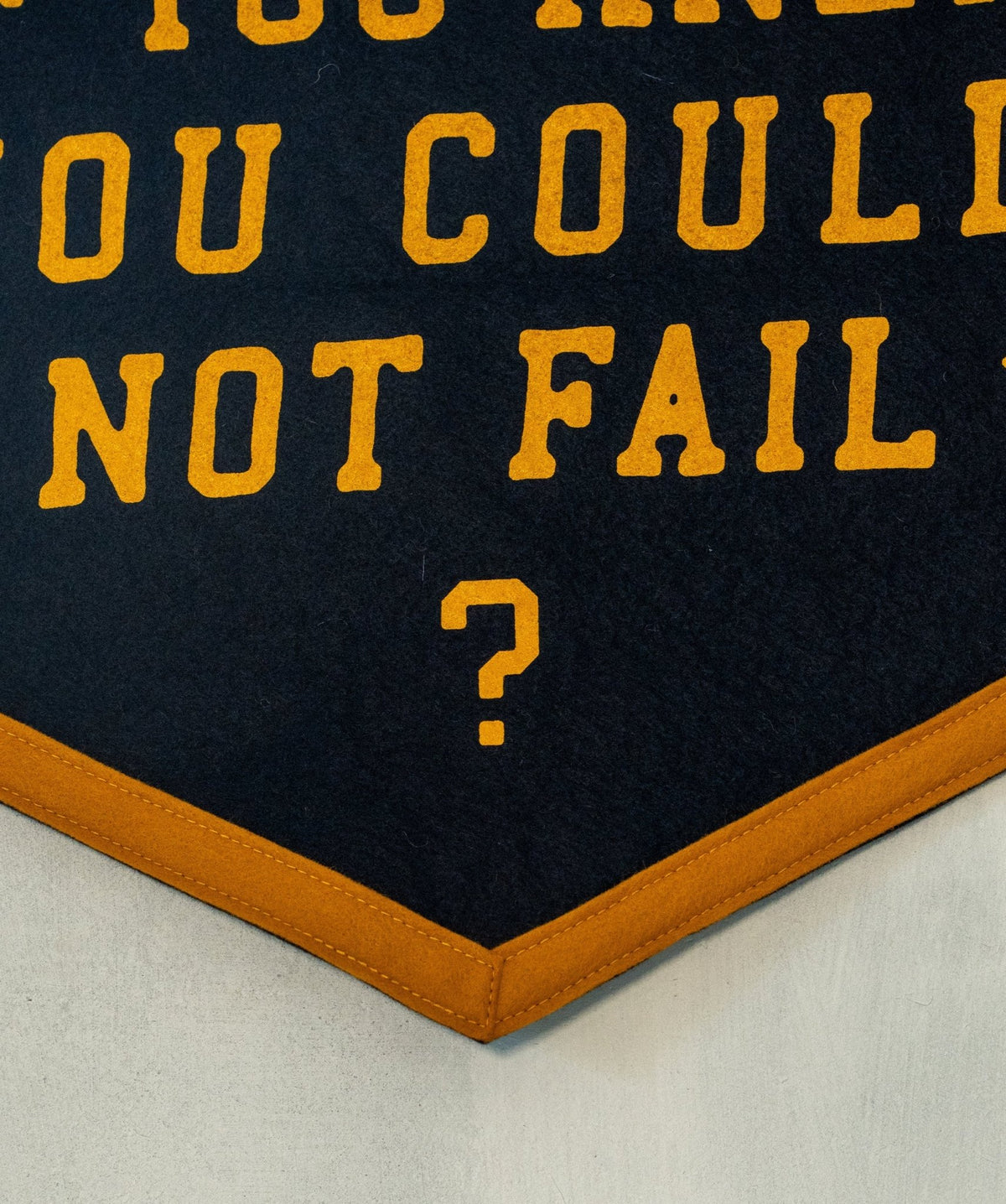 "What Would You Attempt To Do" Camp Flag by Unreasonable Hospitality Pennant - Wander Together Outfitters