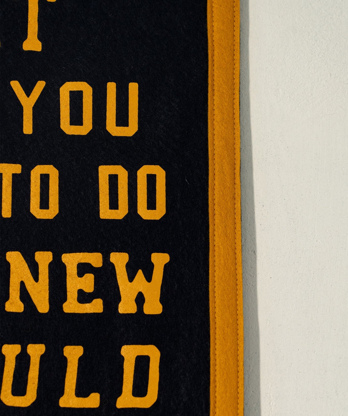 "What Would You Attempt To Do" Camp Flag by Unreasonable Hospitality Pennant - Wander Together Outfitters