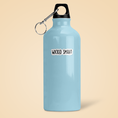 "Wicked Smaht" Funny Sticker Vinyl Decal: 3" - Wander Together Outfitters