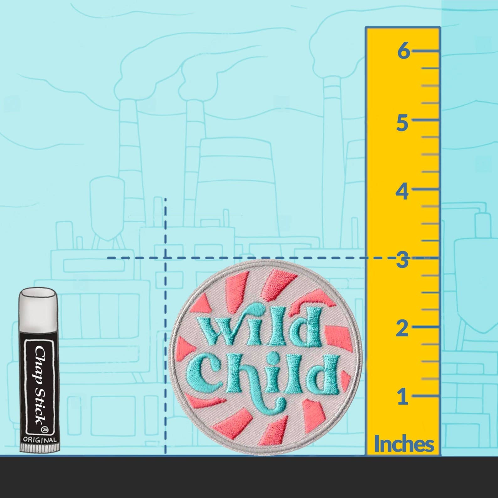 "Wild Child" Iron On Patch - Wander Together Outfitters