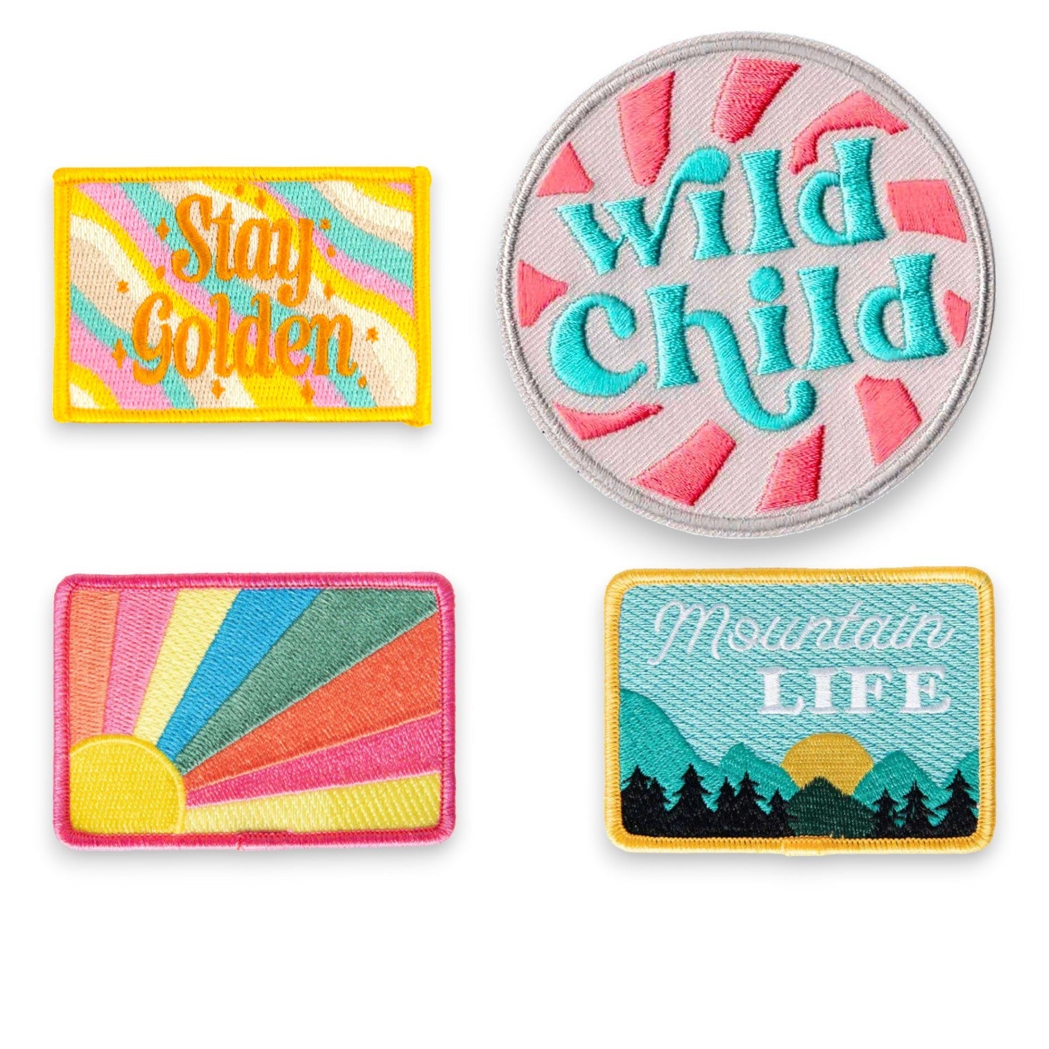 "Wild Child" Iron On Patch - Wander Together Outfitters