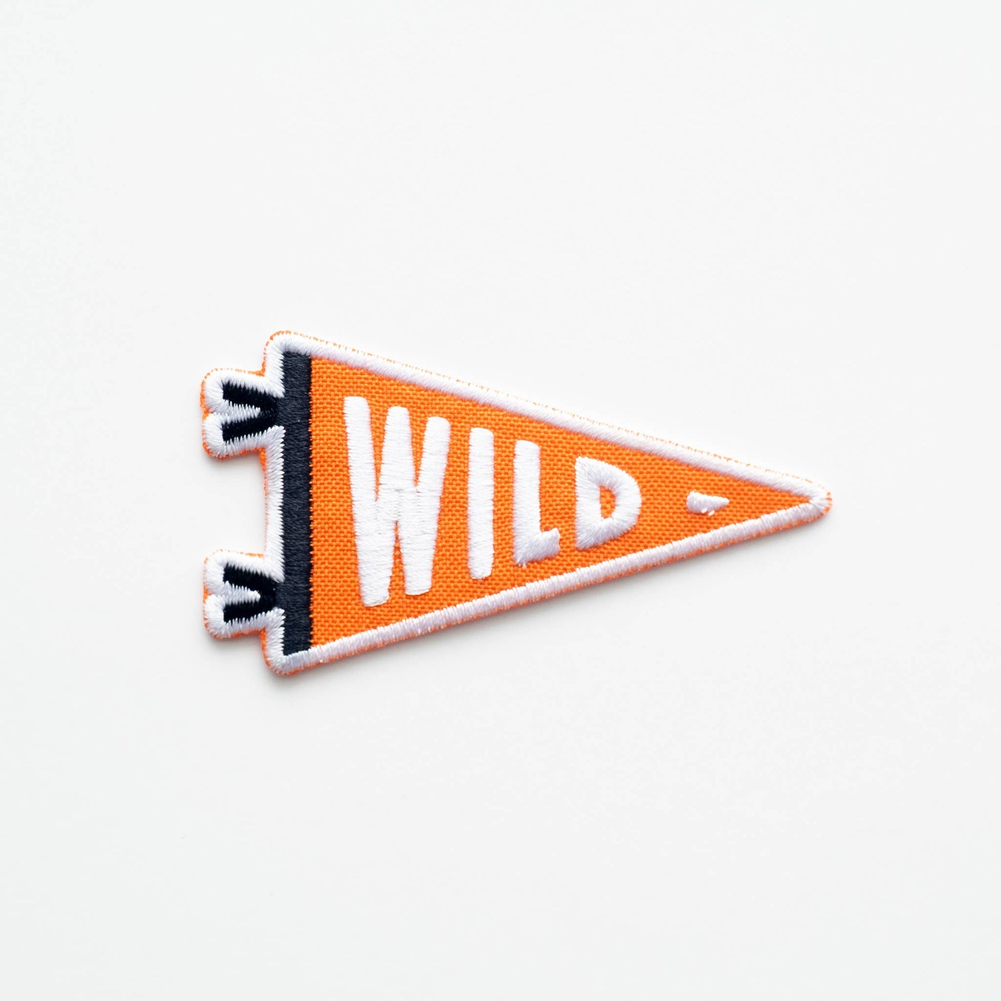 "Wild" Flag Embroidered Iron on Patch - Wander Together Outfitters