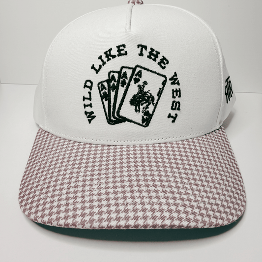 “Wild Like The West” Cotton Structured Hat - Wander Together Outfitters