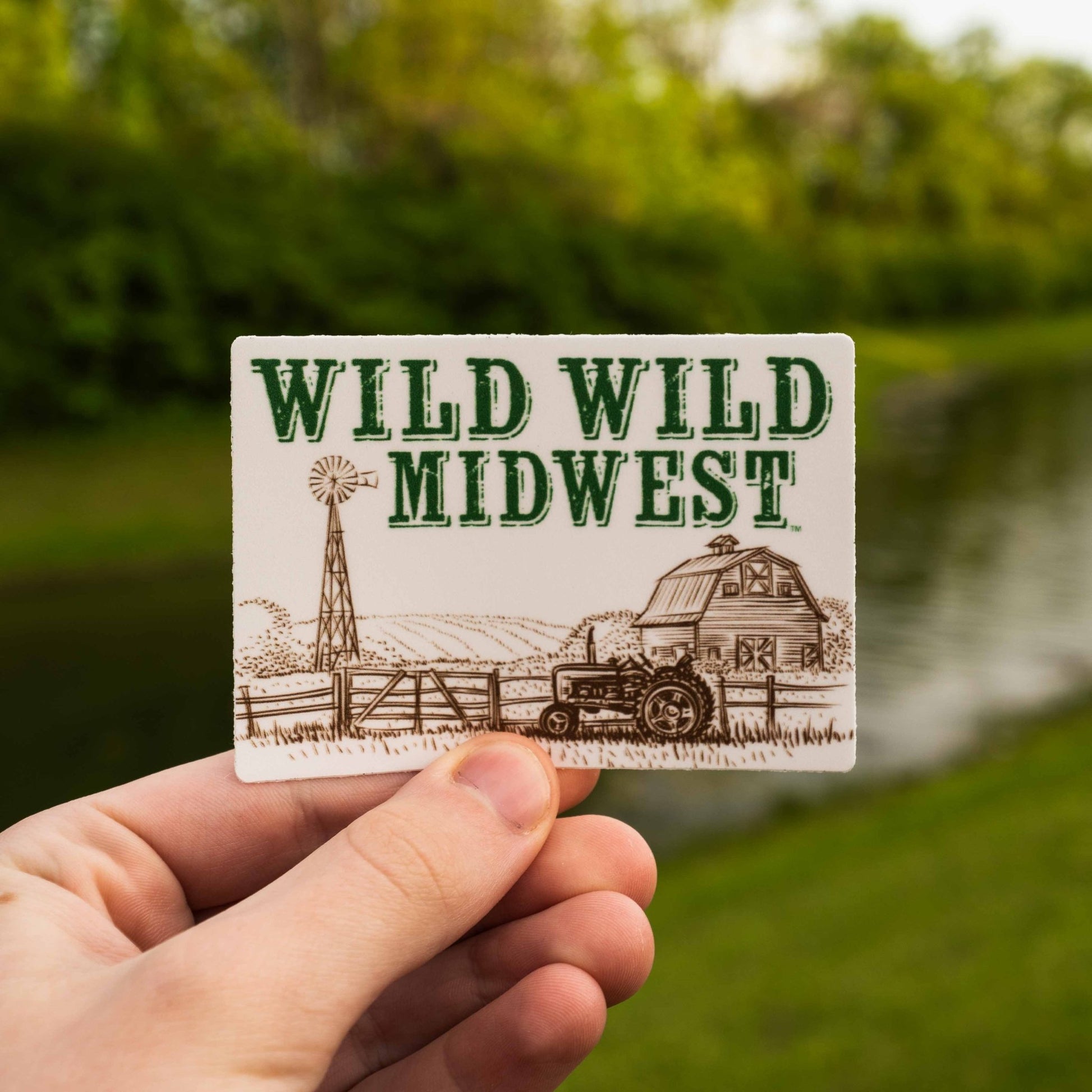 “Wild Wild Midwest” Vinyl Sticker - Wander Together Outfitters
