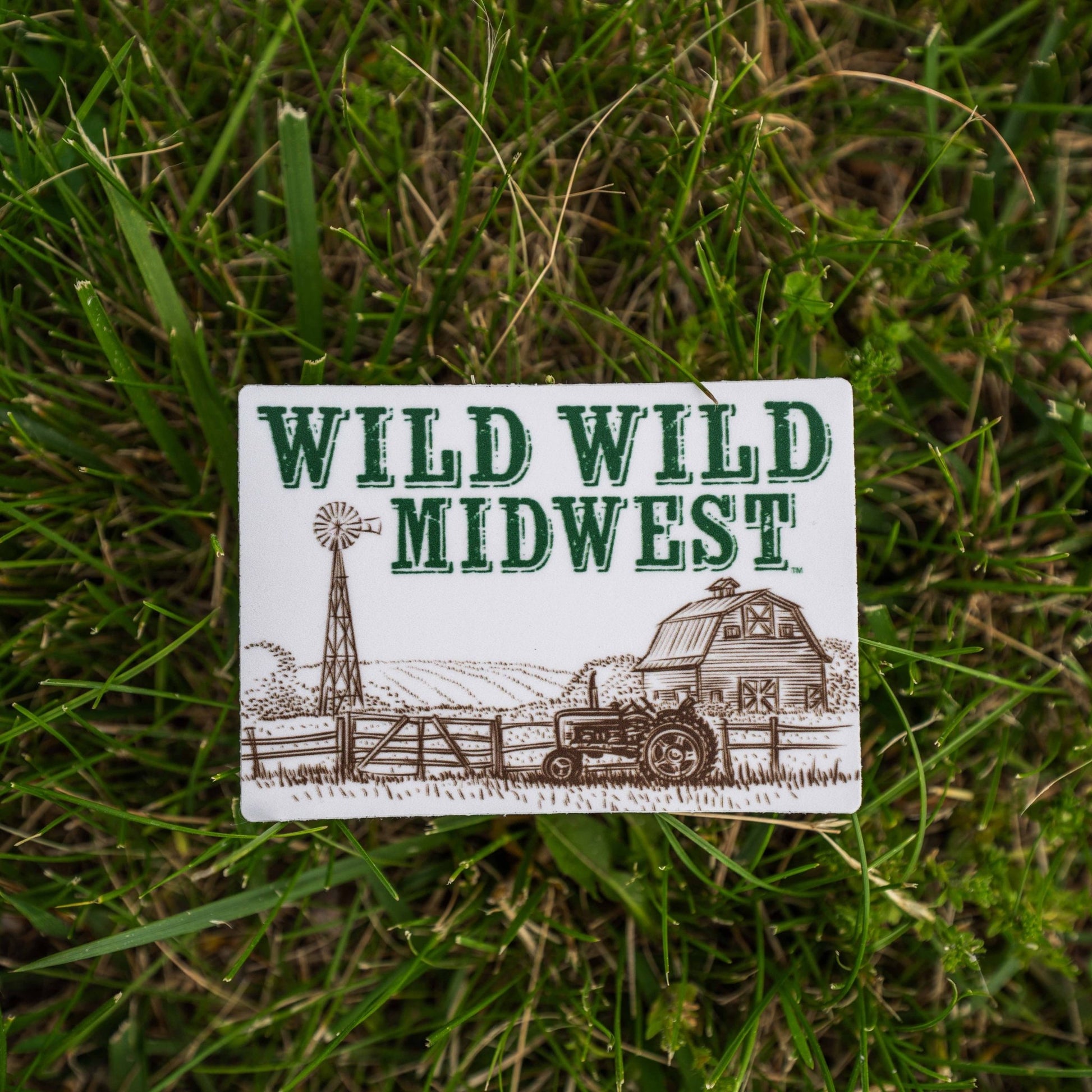 “Wild Wild Midwest” Vinyl Sticker - Wander Together Outfitters