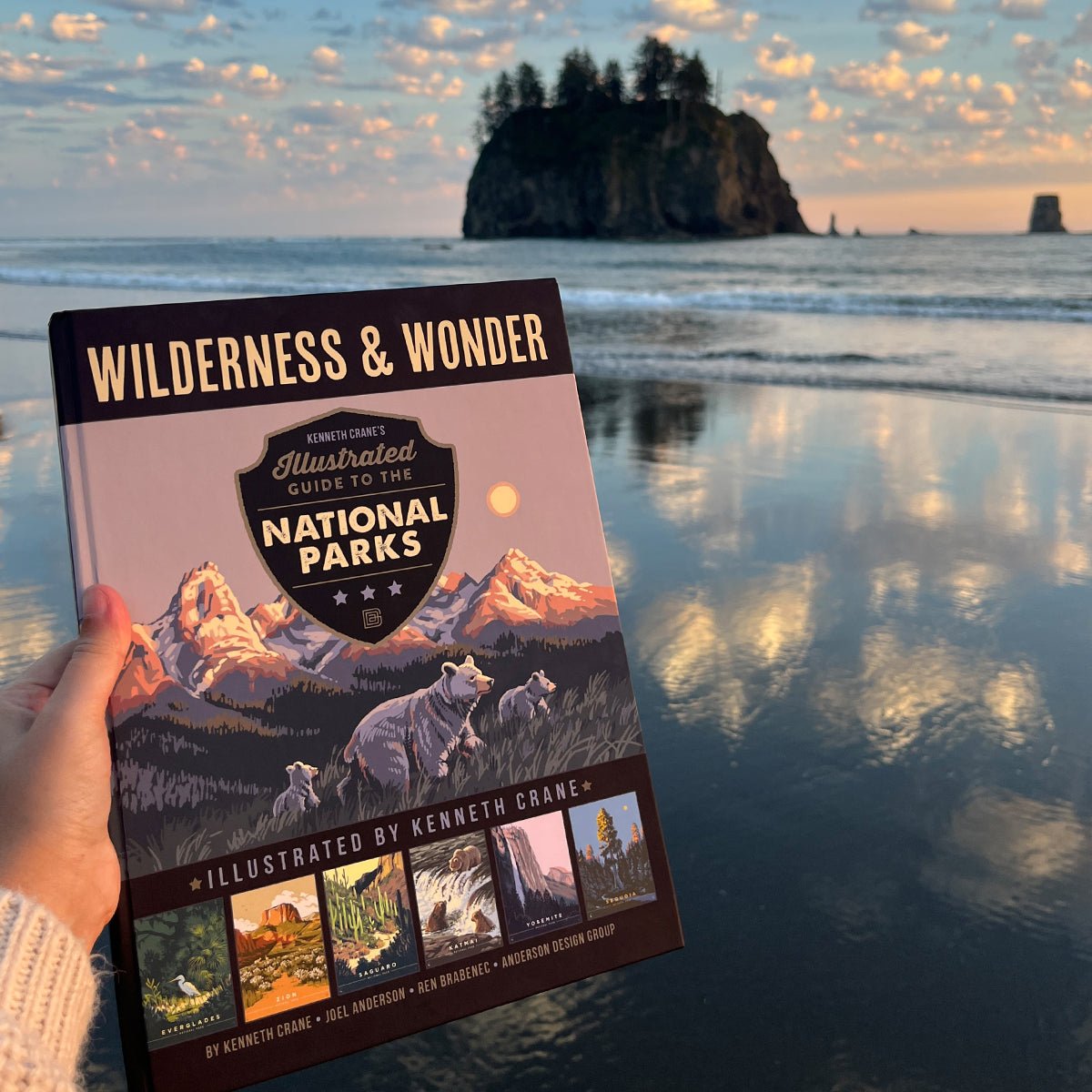 Wilderness & Wonder: An Illustrated Guide to the National Parks Hard Cover Book - Wander Together Outfitters