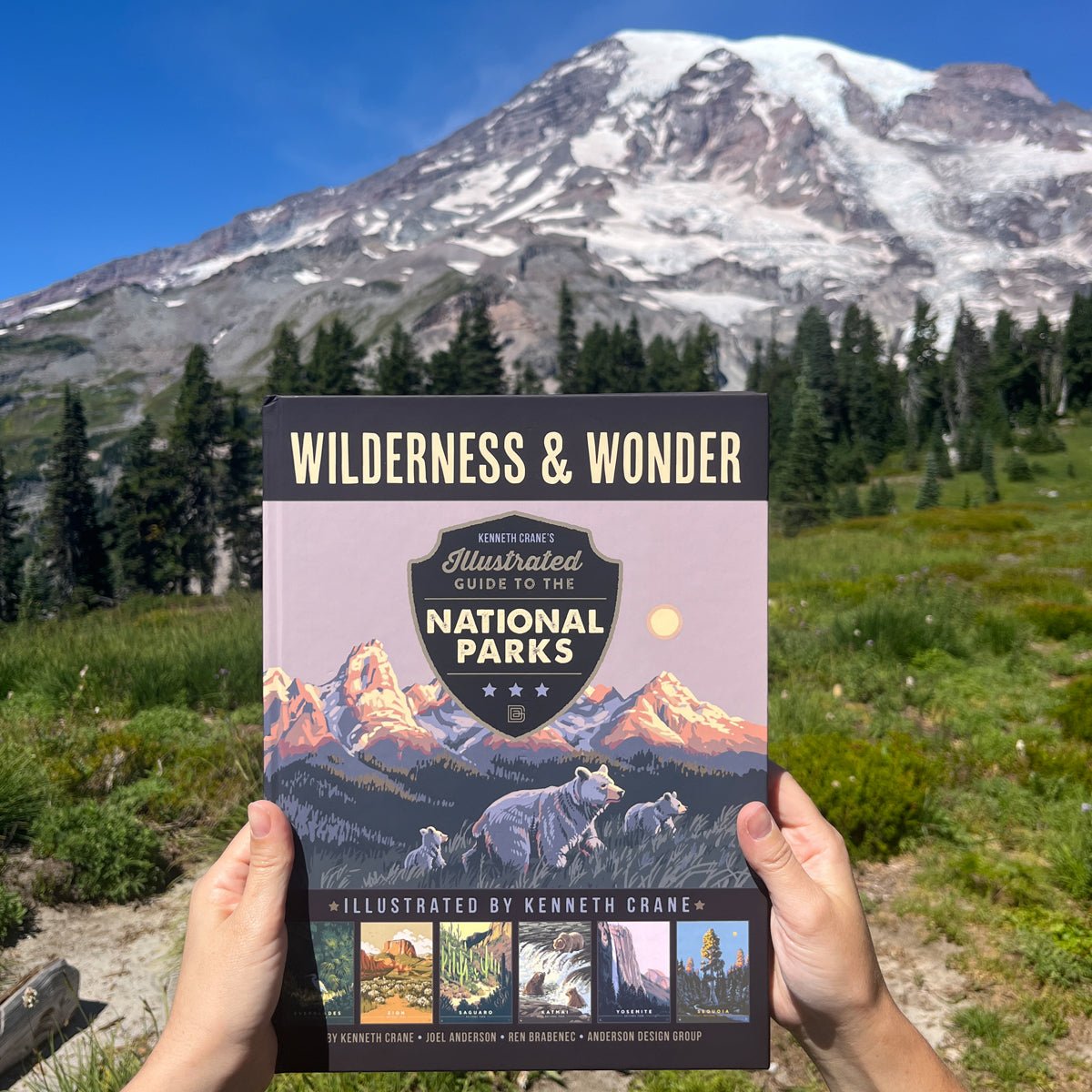 Wilderness & Wonder: An Illustrated Guide to the National Parks Hard Cover Book - Wander Together Outfitters