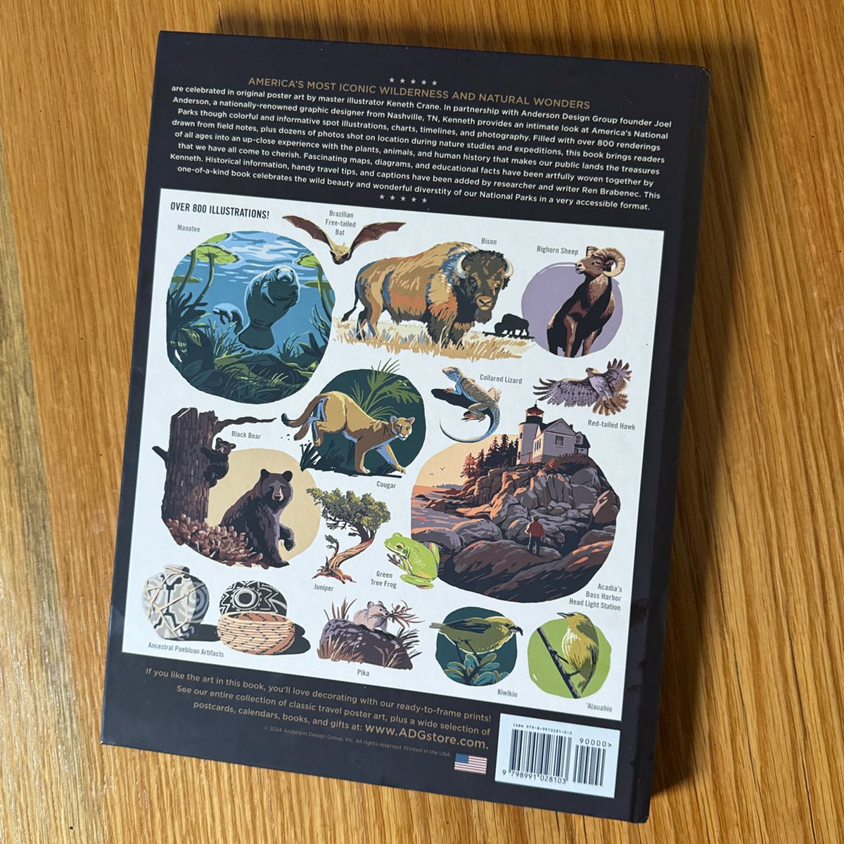 Wilderness & Wonder: An Illustrated Guide to the National Parks Hard Cover Book - Wander Together Outfitters