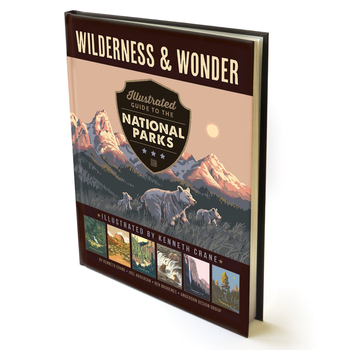Wilderness & Wonder: An Illustrated Guide to the National Parks Hard Cover Book - Wander Together Outfitters