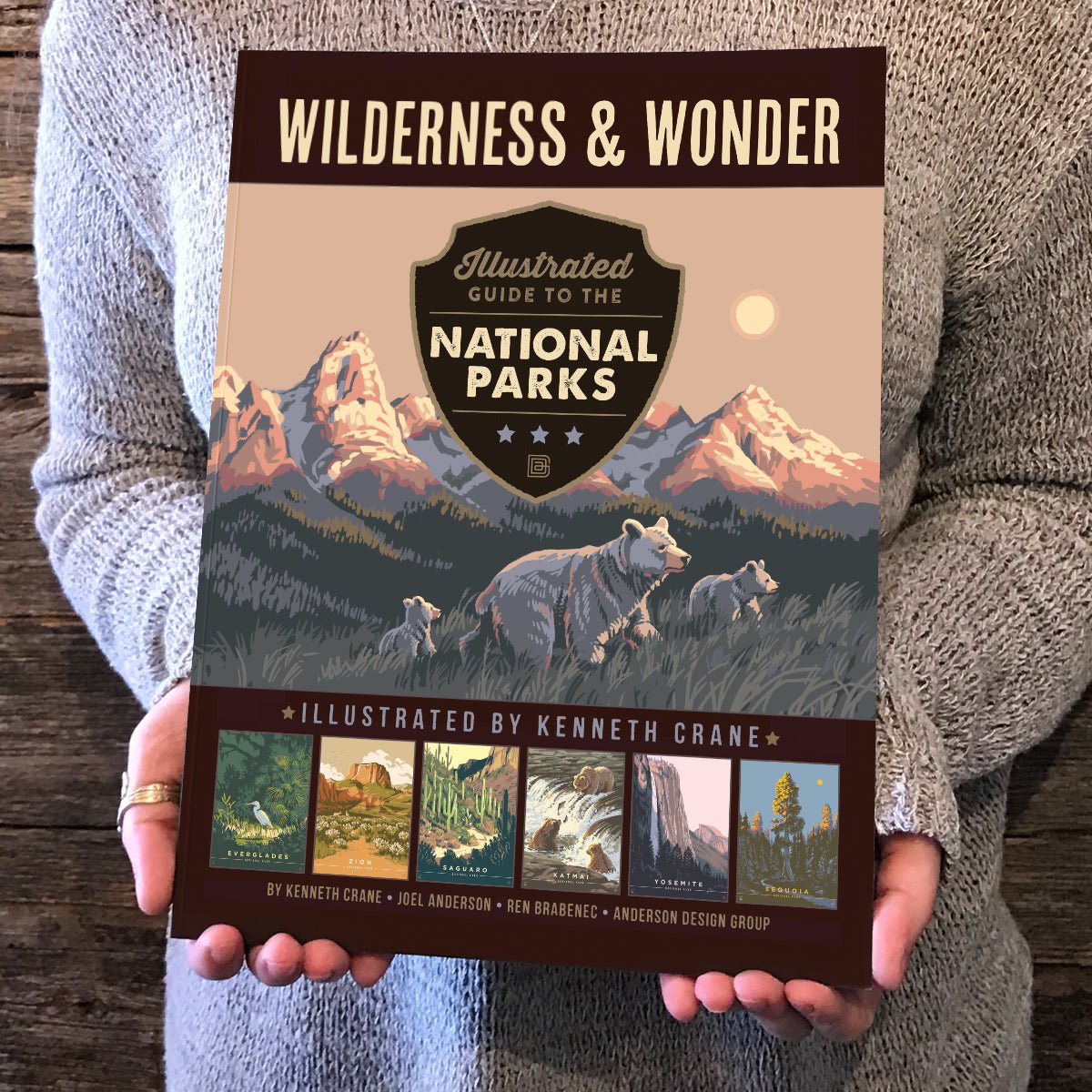 Wilderness & Wonder: An Illustrated Guide to the National Parks Softcover Book - Wander Together Outfitters