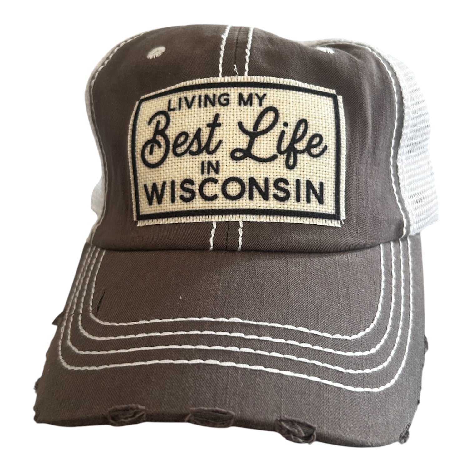 Wisconsin Hats Collection: "Badgers & Beer" and "You Betcha!" Unisex Trucker Caps - Wander Together Outfitters