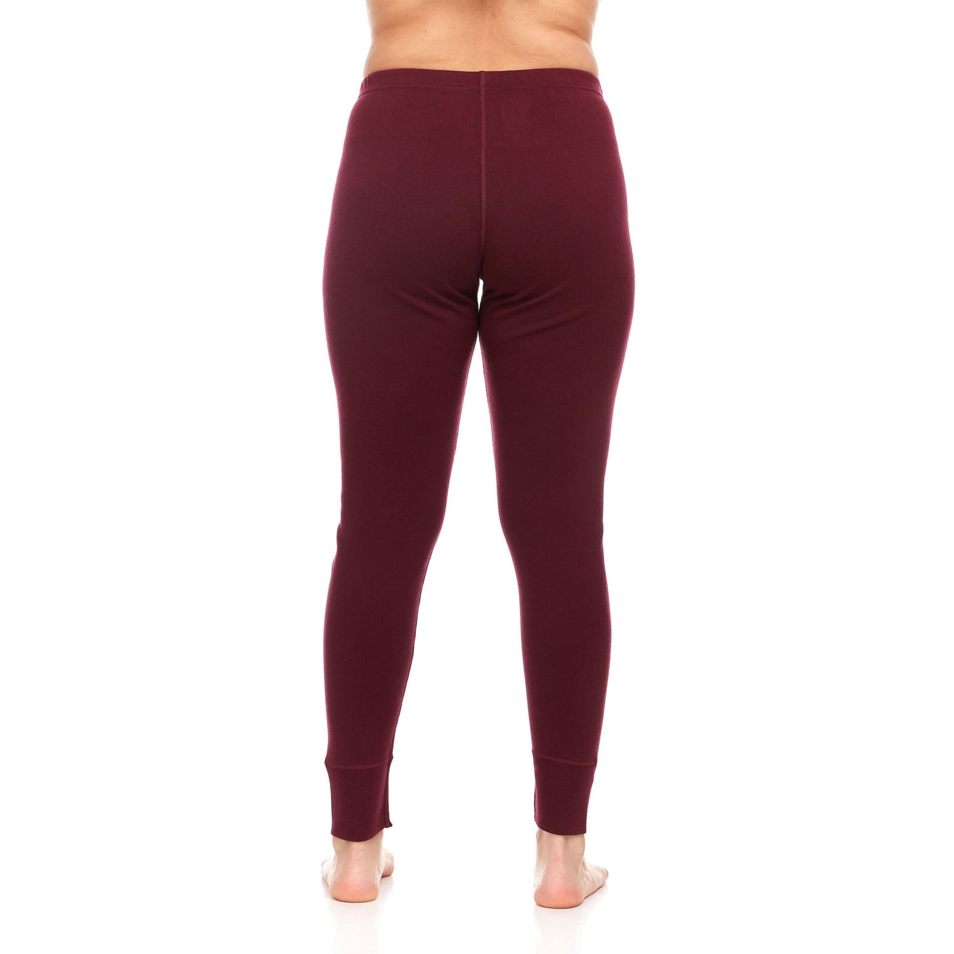Women's Heavyweight Wool Bottoms Thermal Base layer - 100% Merino Wool - Wander Together Outfitters