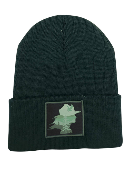 Women’s Ranger Beanie Forest Silhouette Patch Beanie - Wander Together Outfitters