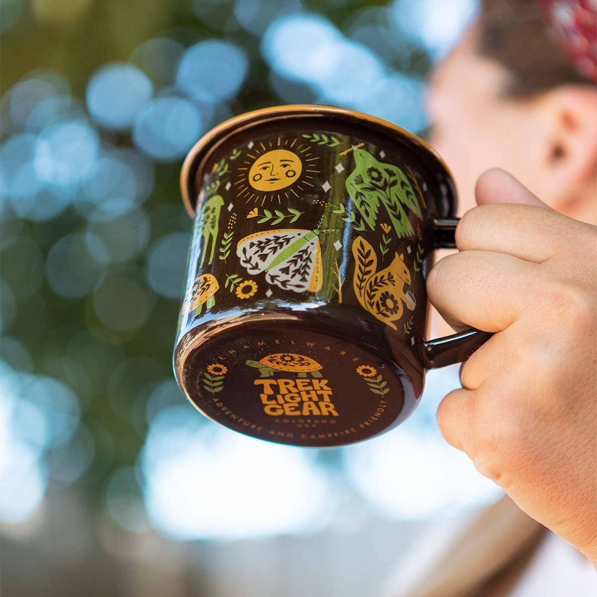 Woodland Friends Enamel Mug (SALE) - Wander Together Outfitters