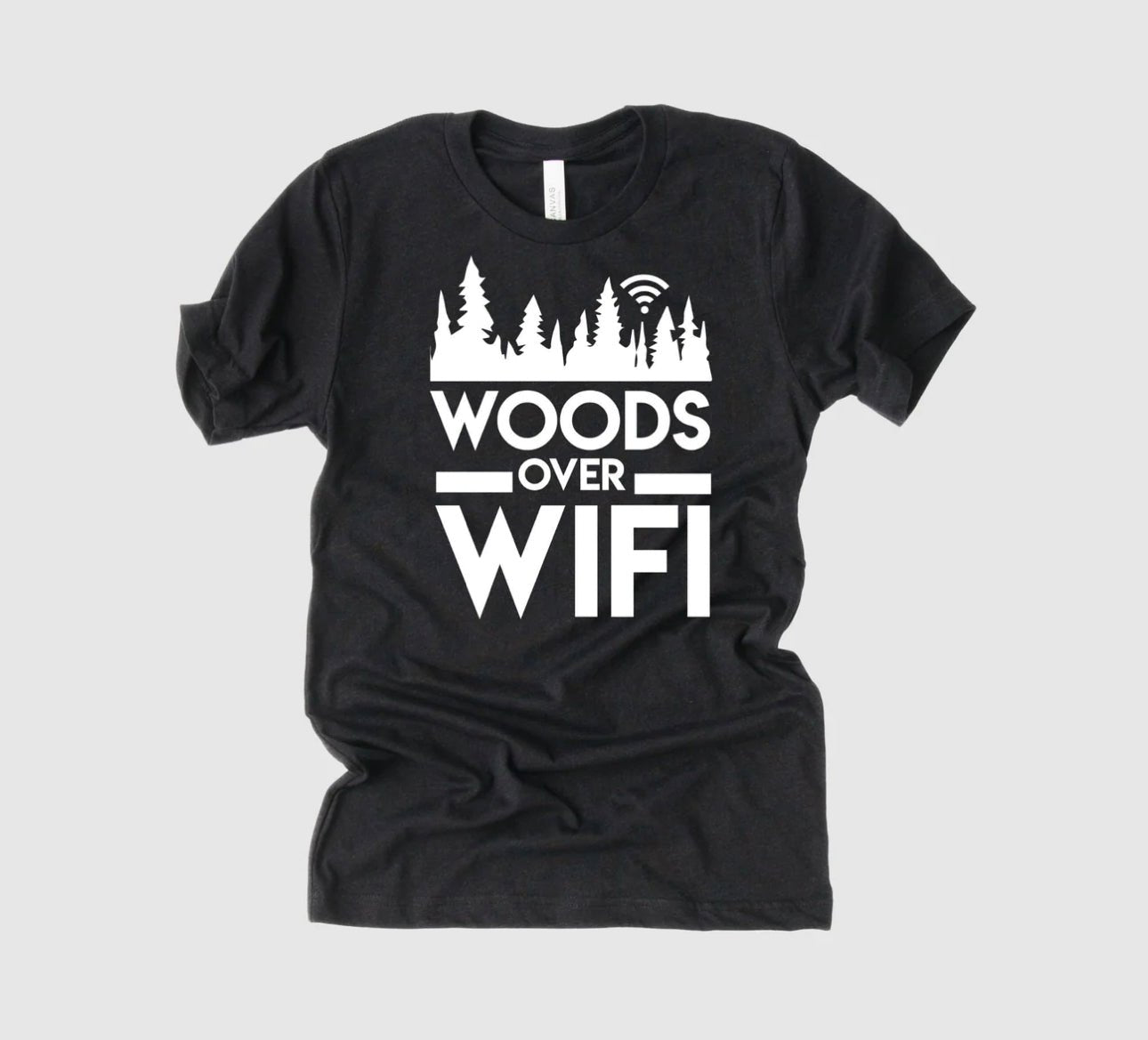 “Woods Over Wifi” Super Soft Unisex T-shirt (CLEARANCE) - Wander Together Outfitters