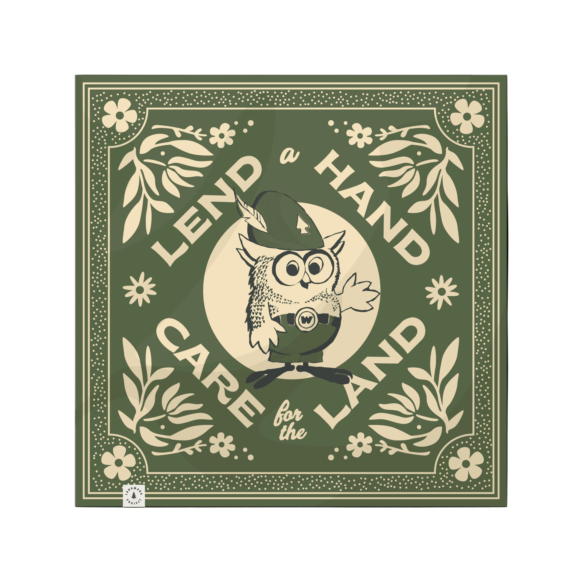 Woodsy Owl Bandana - Wander Together Outfitters