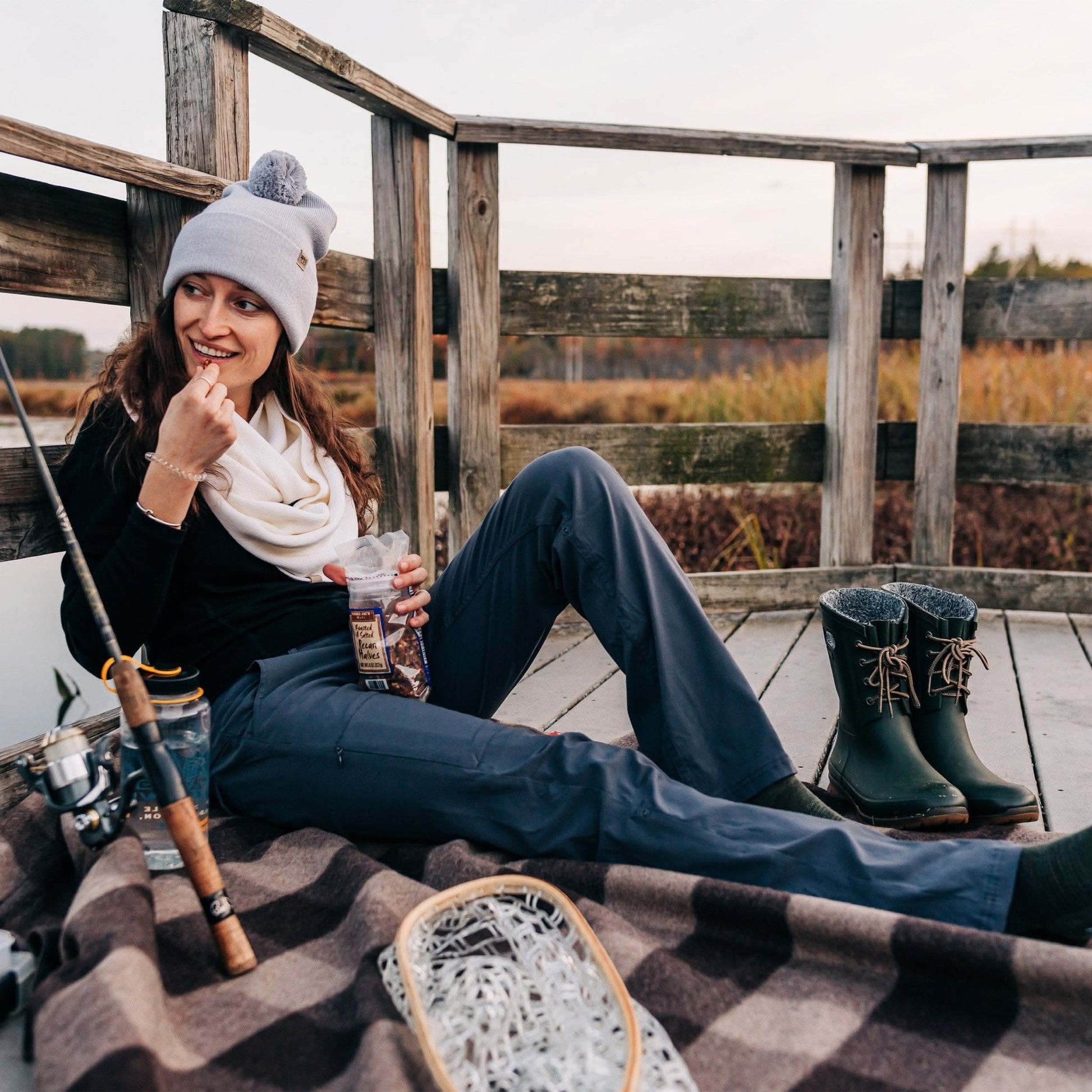 Wool Lodge Blanket - White Mountain Woolen - Wander Together Outfitters