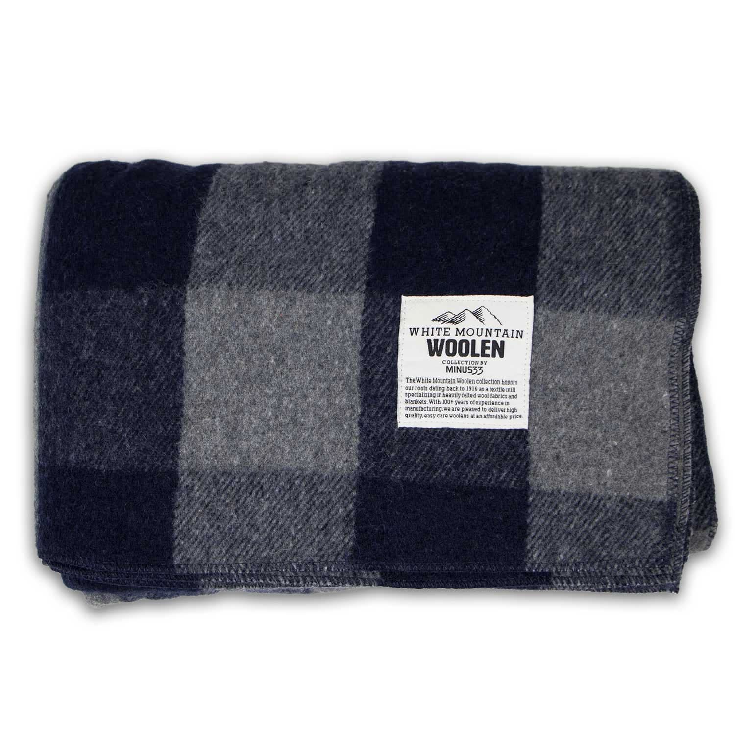 Wool Lodge Blanket - White Mountain Woolen - Wander Together Outfitters