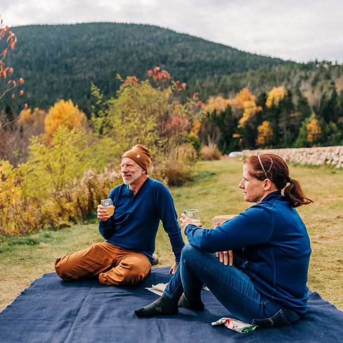 Wool Lodge Blanket - White Mountain Woolen - Wander Together Outfitters