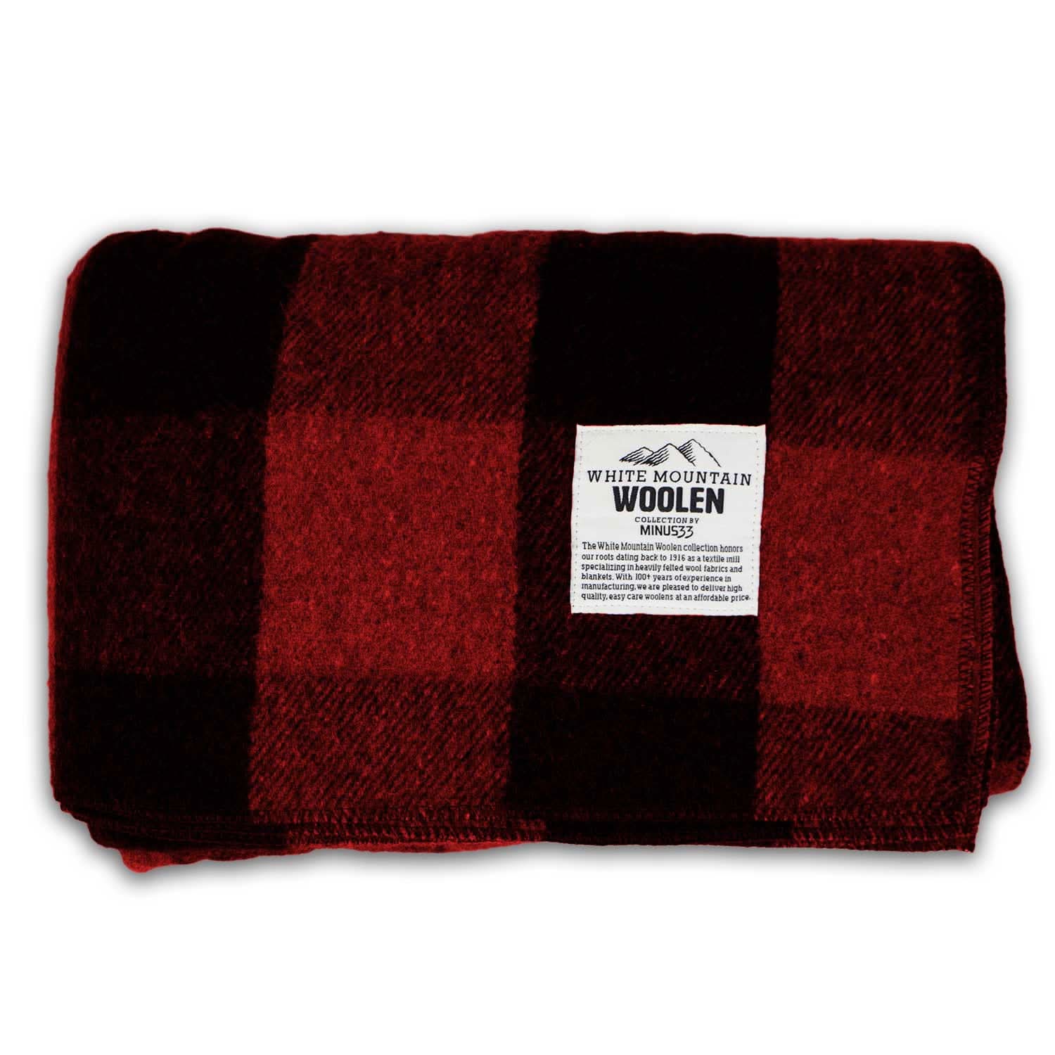 Wool Lodge Blanket - White Mountain Woolen - Wander Together Outfitters