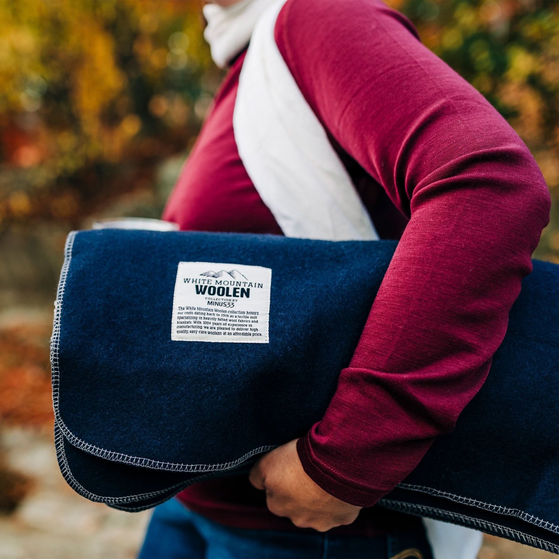 Wool Lodge Blanket - White Mountain Woolen - Wander Together Outfitters