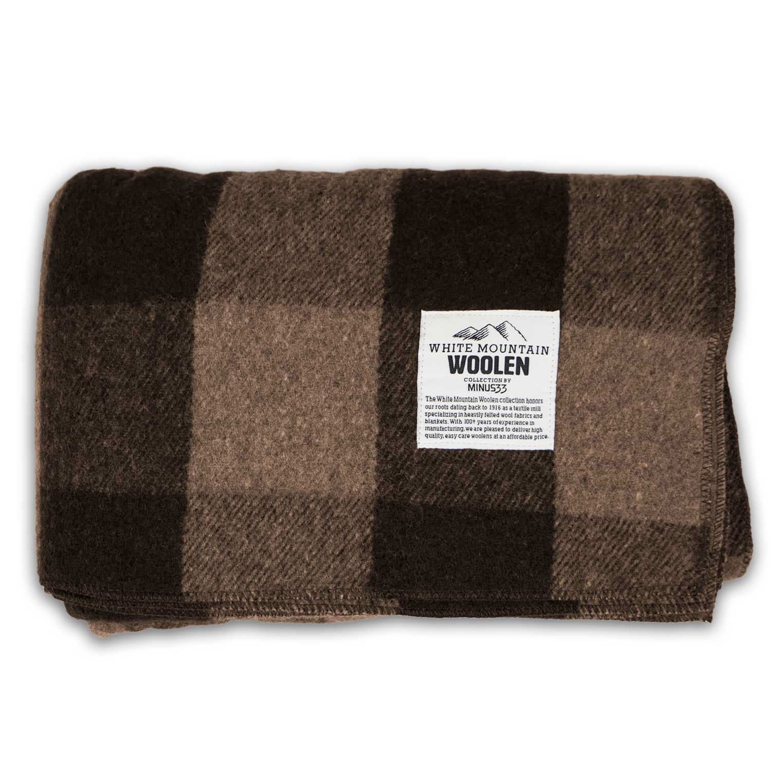 Wool Lodge Blanket - White Mountain Woolen - Wander Together Outfitters