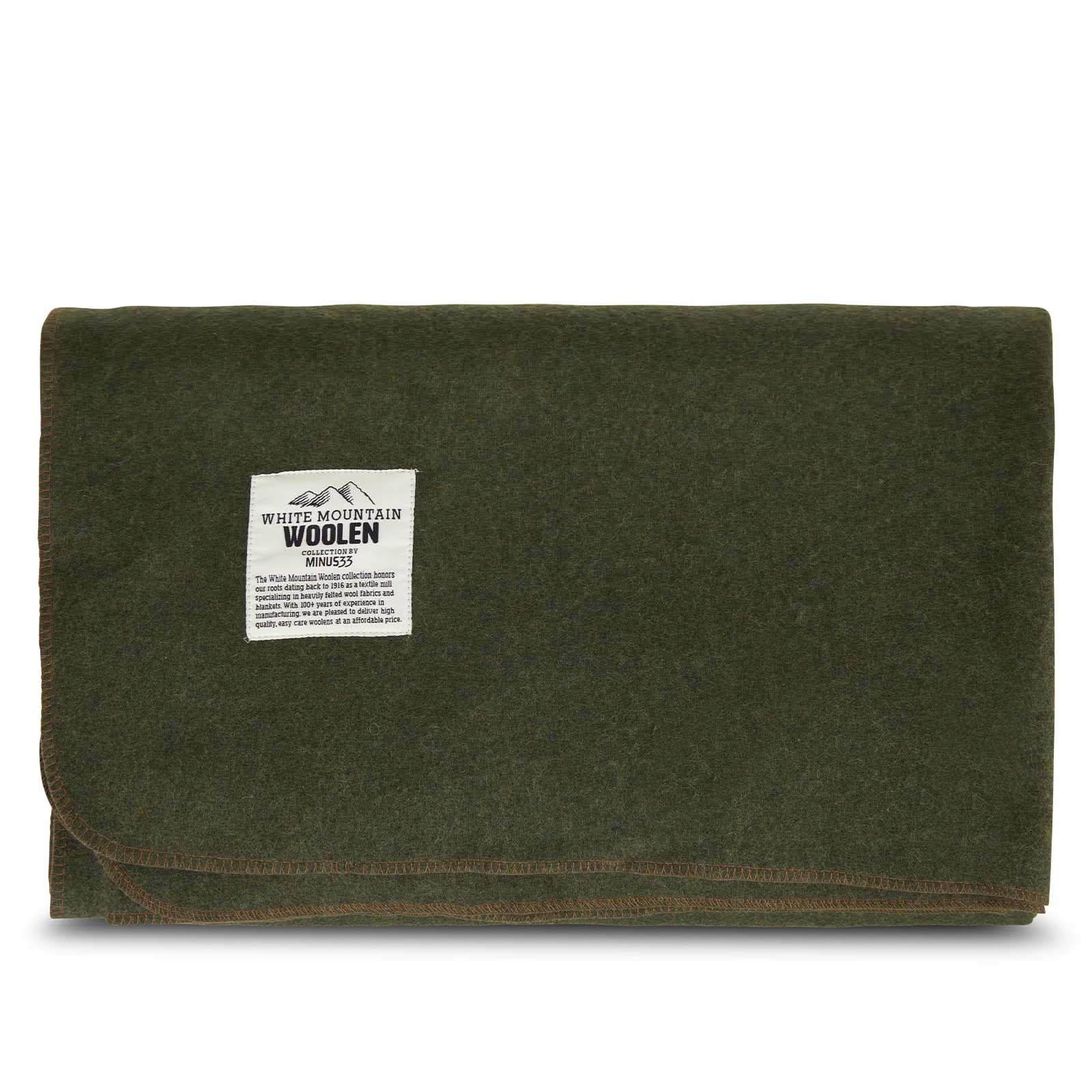 Wool Lodge Blanket - White Mountain Woolen - Wander Together Outfitters