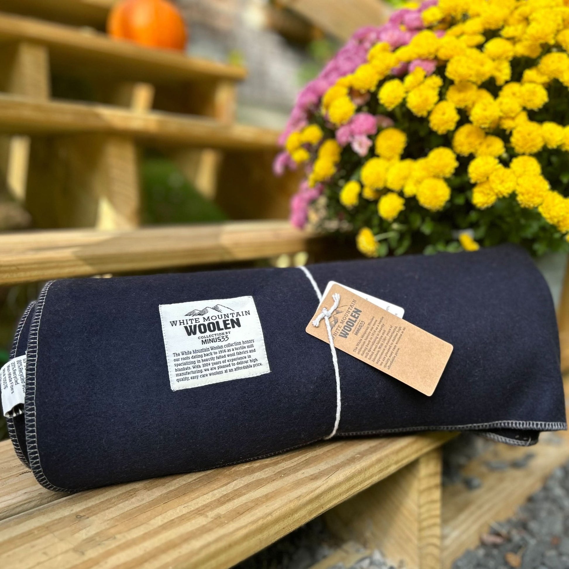 Wool Lodge Blanket - White Mountain Woolen - Wander Together Outfitters
