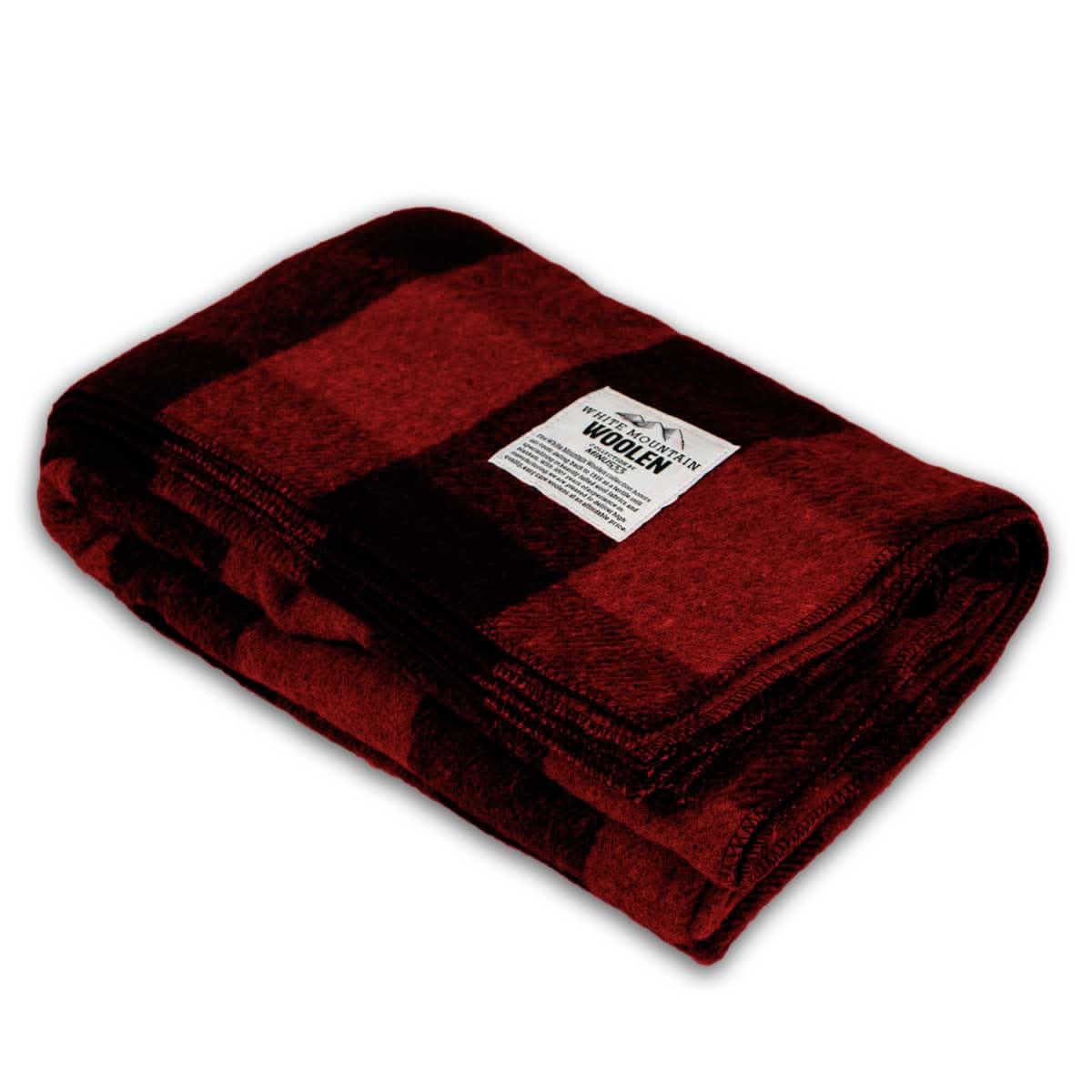 Wool Throw Blanket White Mountain Woolen - Wander Together Outfitters