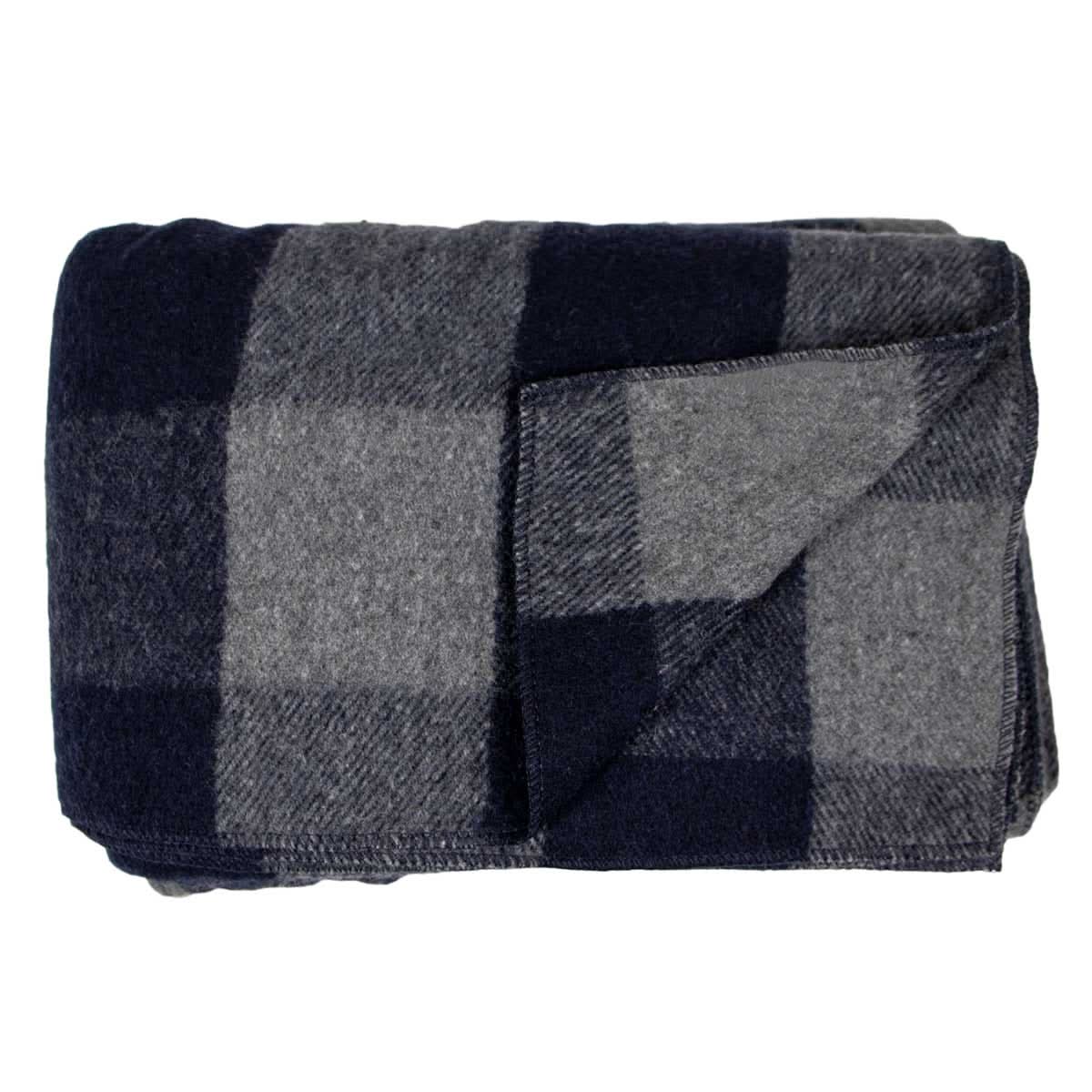Wool Throw Blanket White Mountain Woolen - Wander Together Outfitters