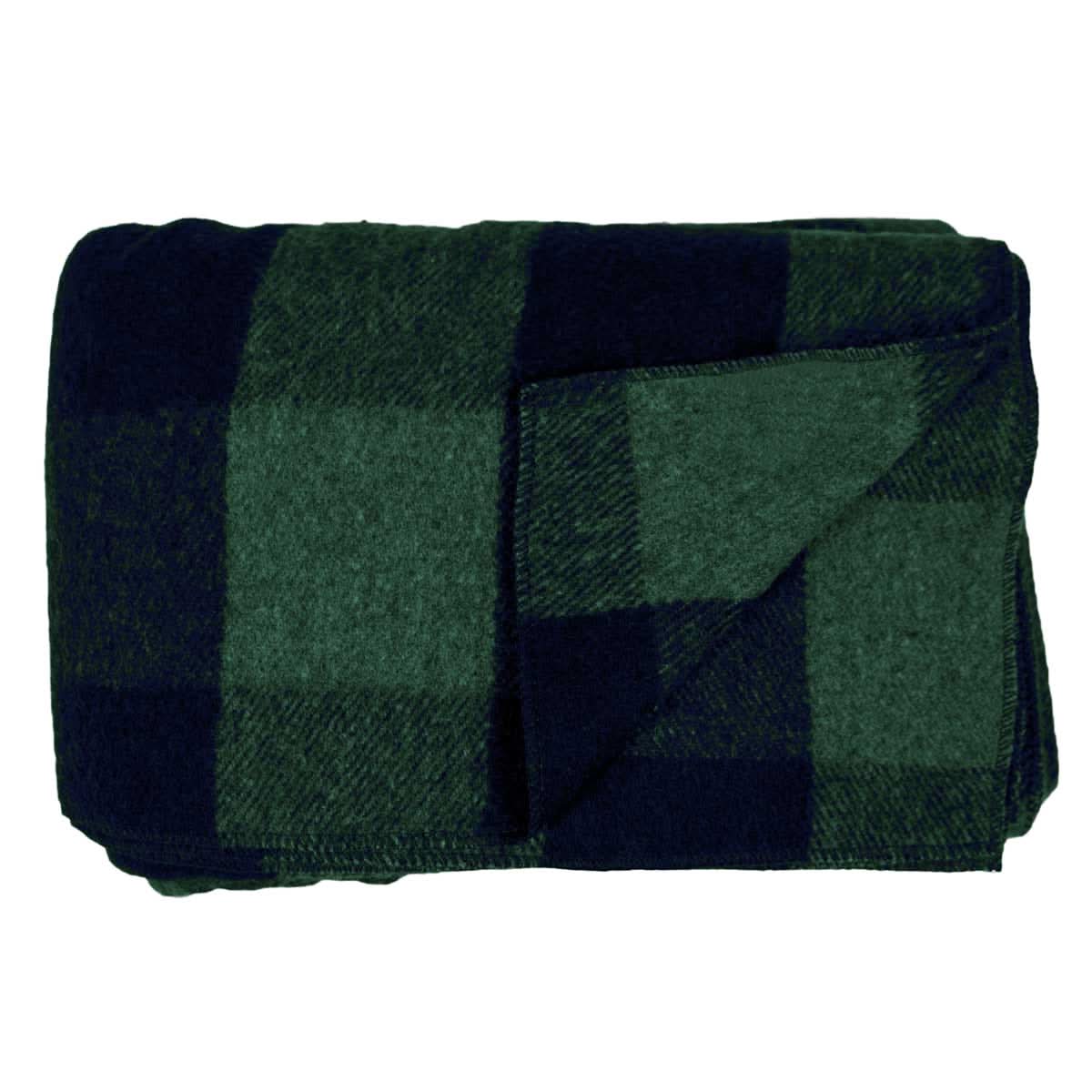 Wool Throw Blanket White Mountain Woolen - Wander Together Outfitters