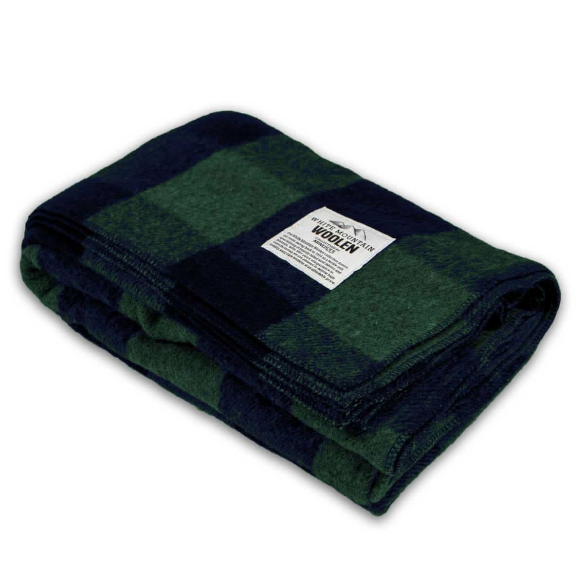 Wool Throw Blanket White Mountain Woolen - Wander Together Outfitters