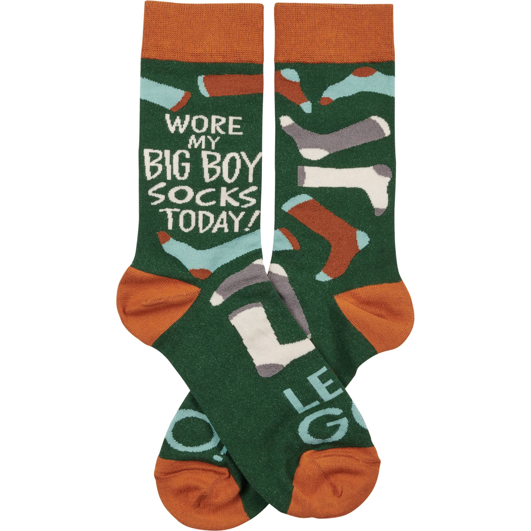 “Wore My Big Boy Socks Today” Socks - Wander Together Outfitters