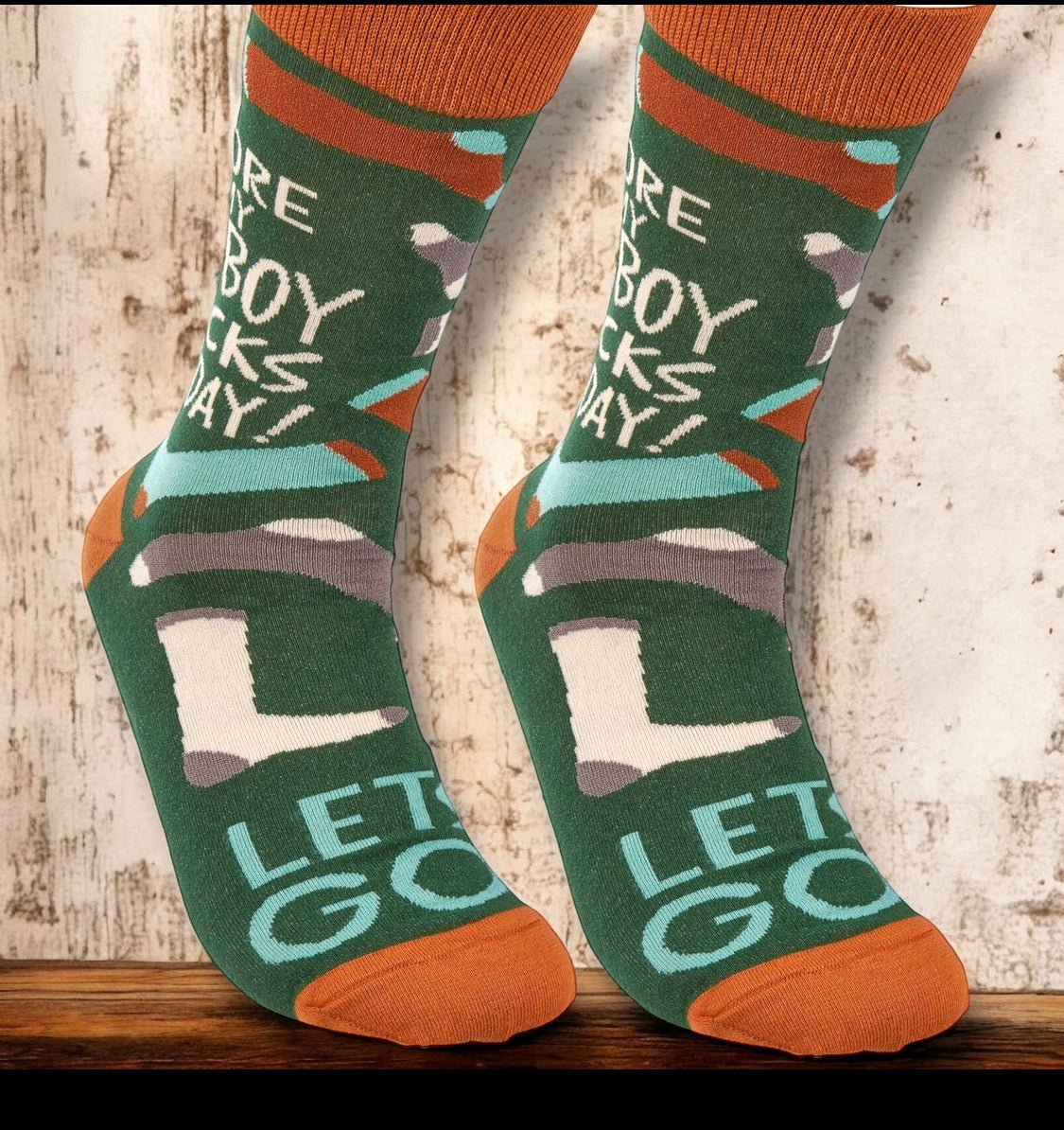 “Wore My Big Boy Socks Today” Socks - Wander Together Outfitters