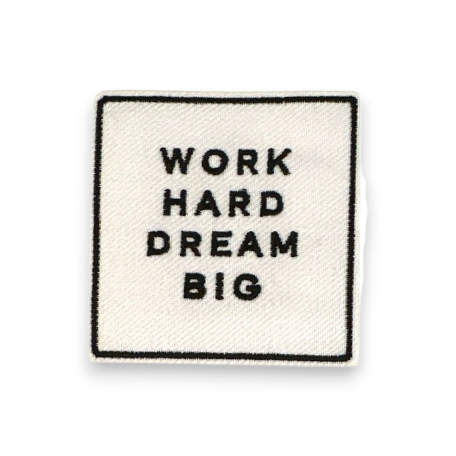 “Work Hard Dream Big” and “Beautiful Life” Iron On Patches - Wander Together Outfitters