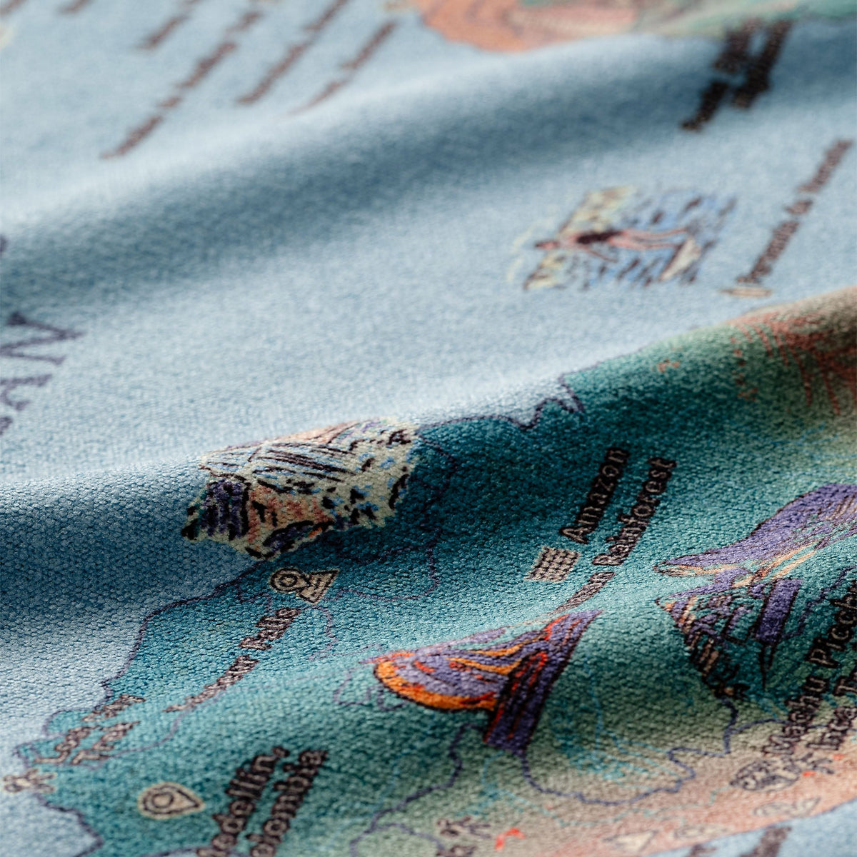World Map Original All Purpose Quick Dry Towel - Wander Together Outfitters