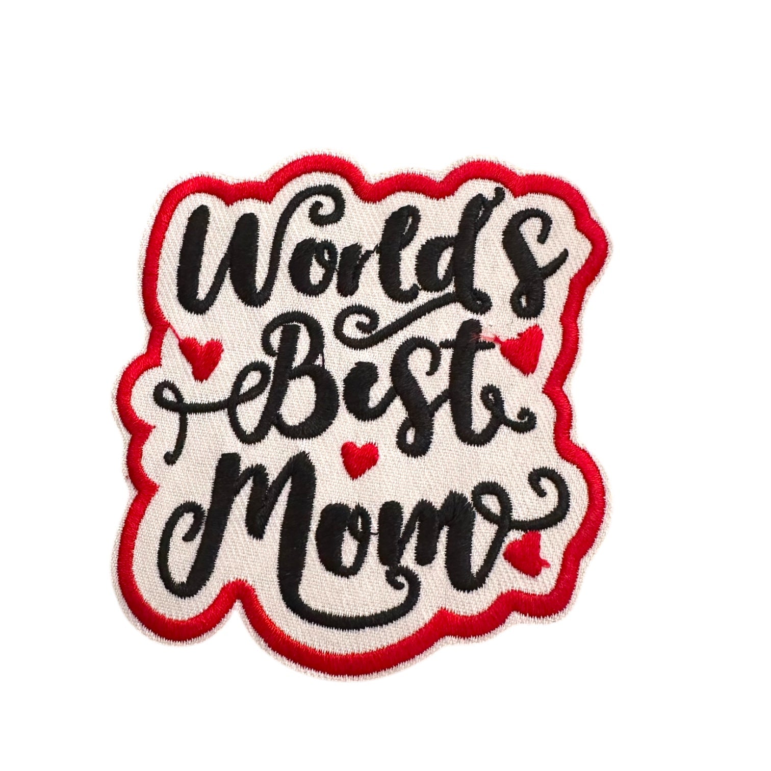 “World’s Best Mom” Iron On Patch - Wander Together Outfitters